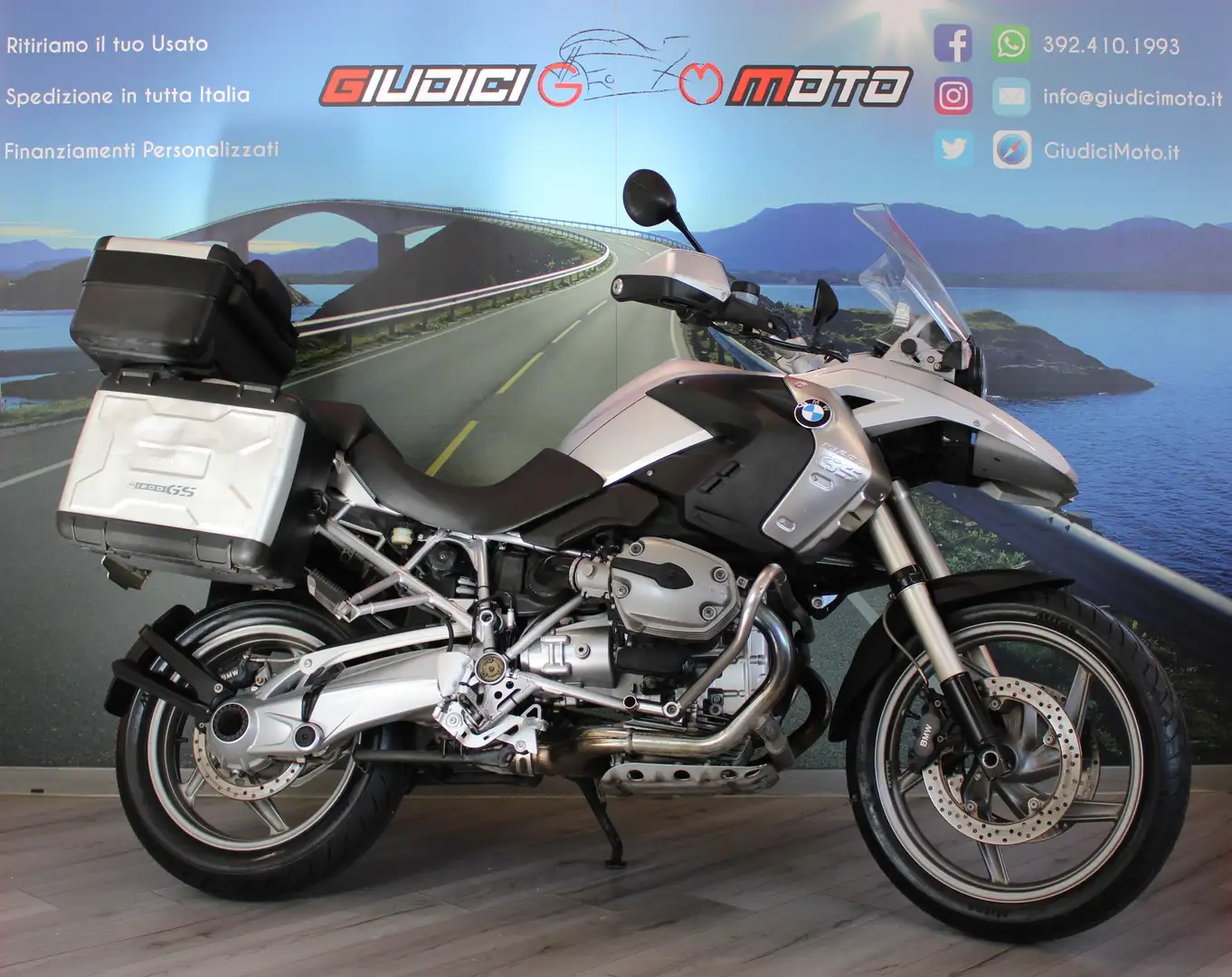 BMW R 1200 GS 2009 - km 113000 Grigio - 1