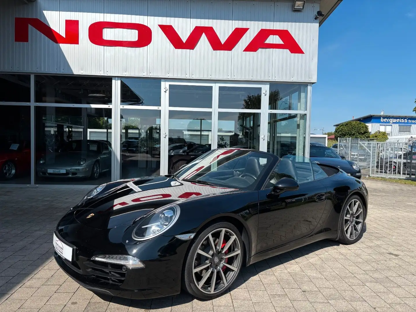 Porsche 991 Carrera S Cabriolet ** Leder**Sportabgas** Negru - 1