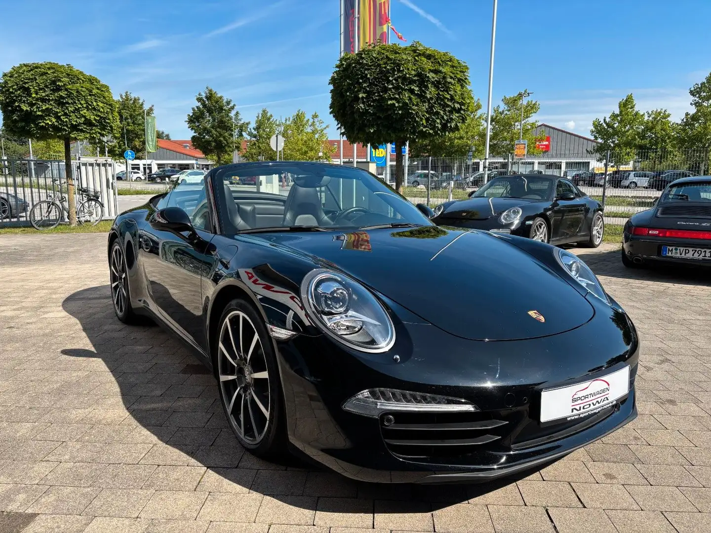 Porsche 991 Carrera S Cabriolet ** Leder**Sportabgas** Negru - 2