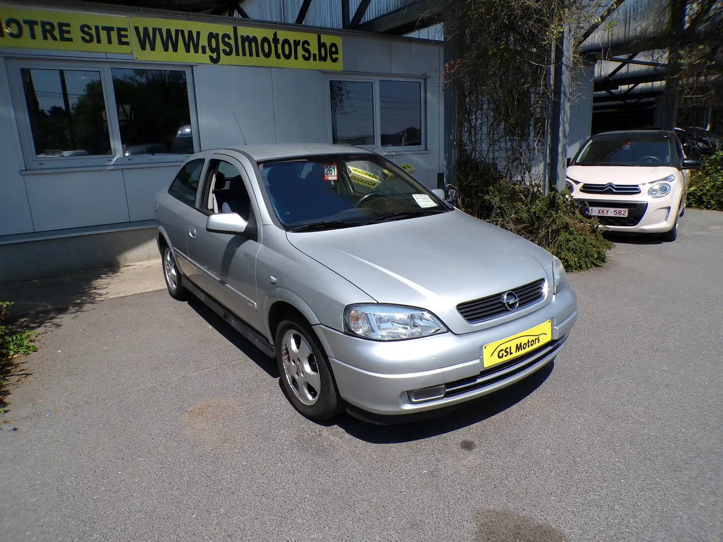 Opel Astra 1.700cdti 80 gris1200€ MARCHAND 88168km Airco Gris - 2
