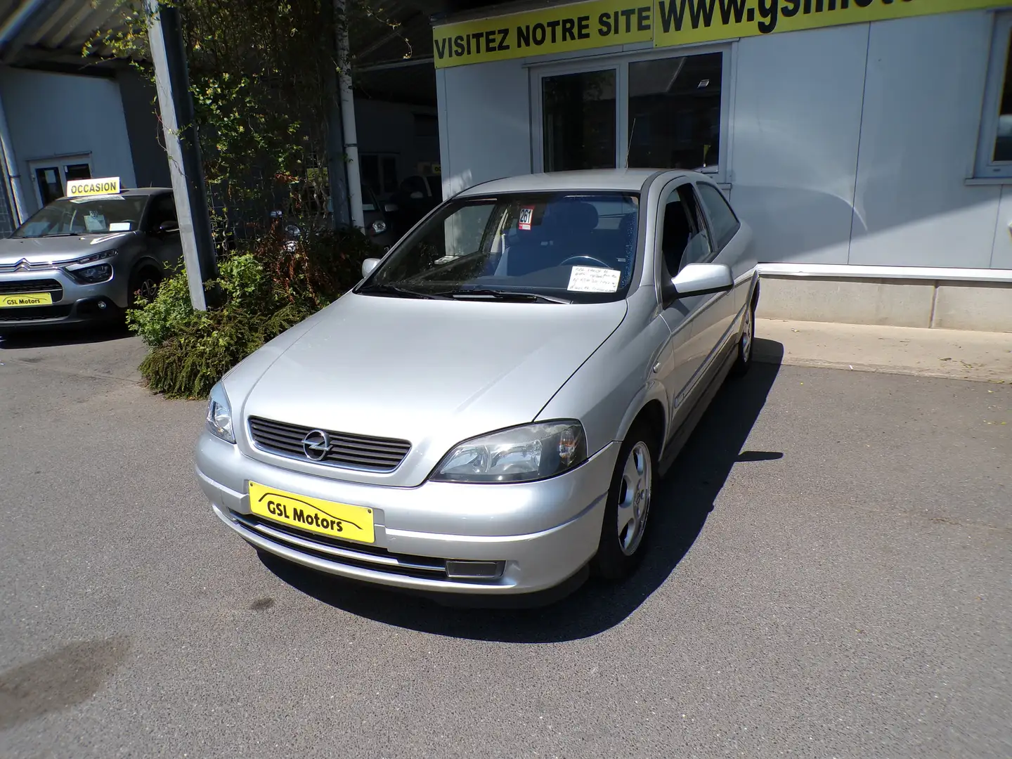 Opel Astra 1.700cdti 80 gris1200€ MARCHAND 88168km Airco Gris - 1