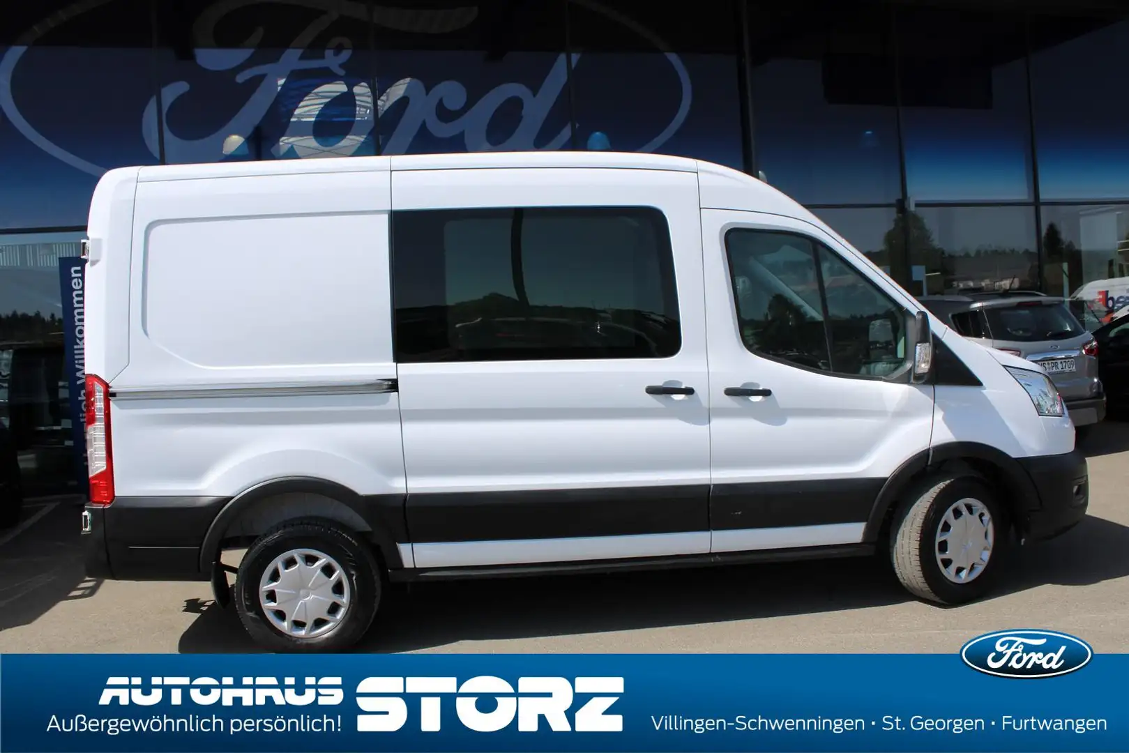 Ford Transit Kasten 350 L2 Trend FWD SICHT PAKET|BEHEIZBARE HEC Weiß - 2