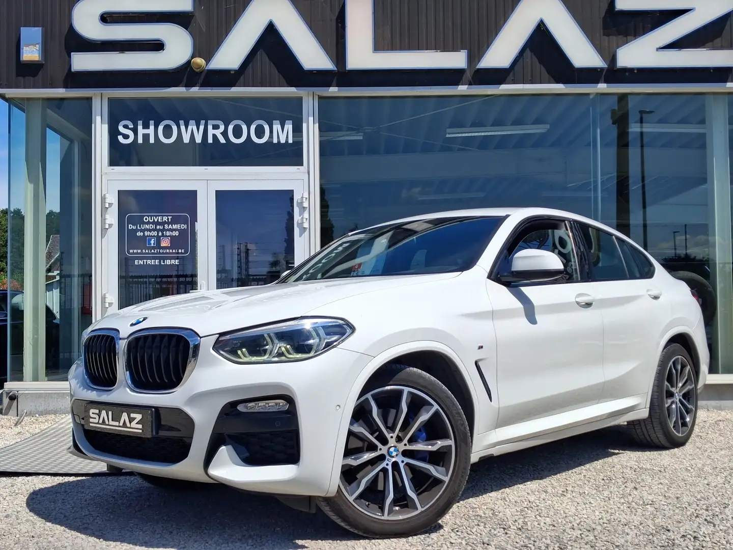 BMW X4 PACK //M 2.0 dA XDrive AdBlue/GARANTIE-CAMERA-CUIR Weiß - 1