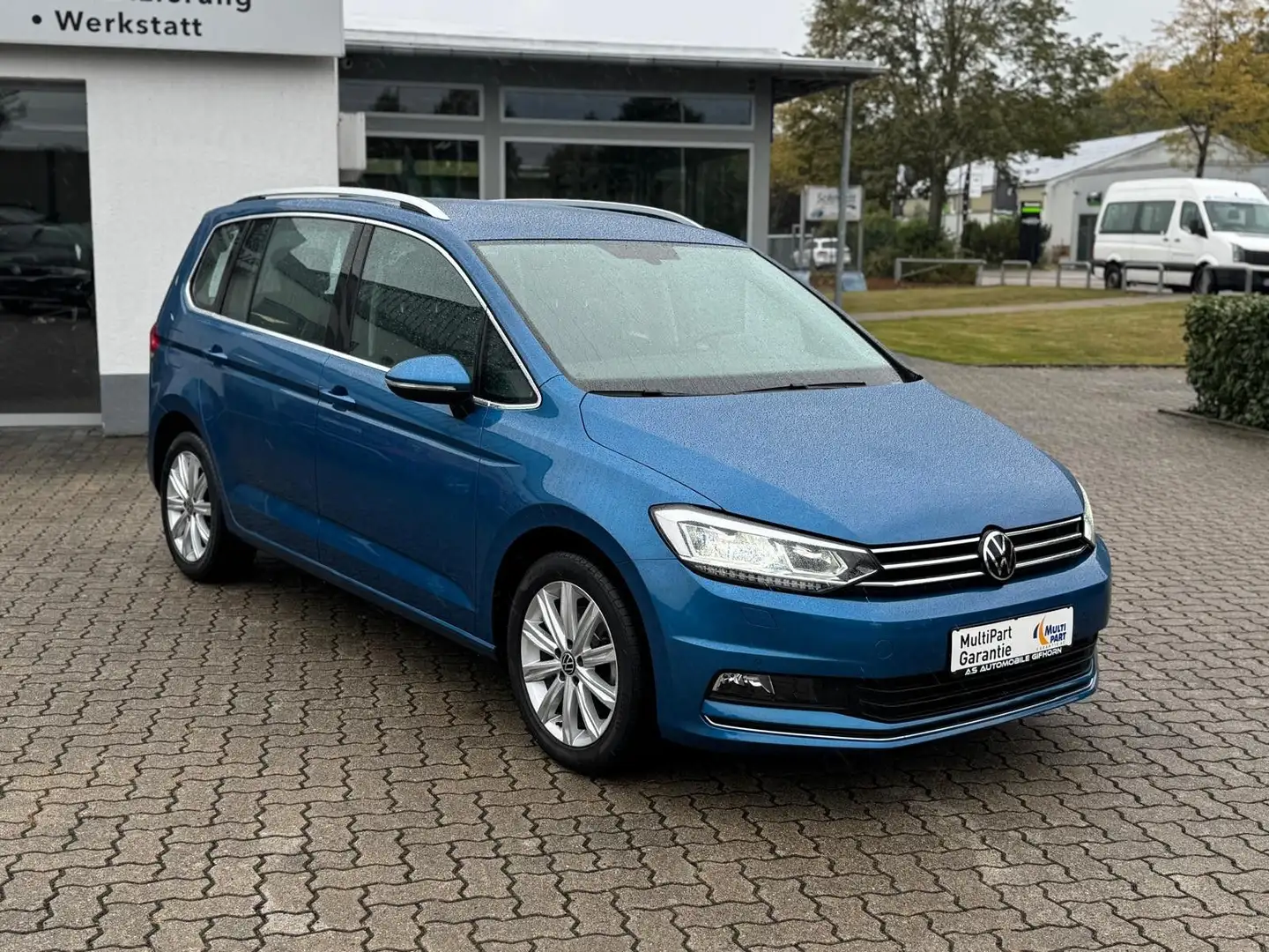 Volkswagen Touran 1.5 TSI Highline DSG Navi R.Kamera 7-Si. Bleu - 1