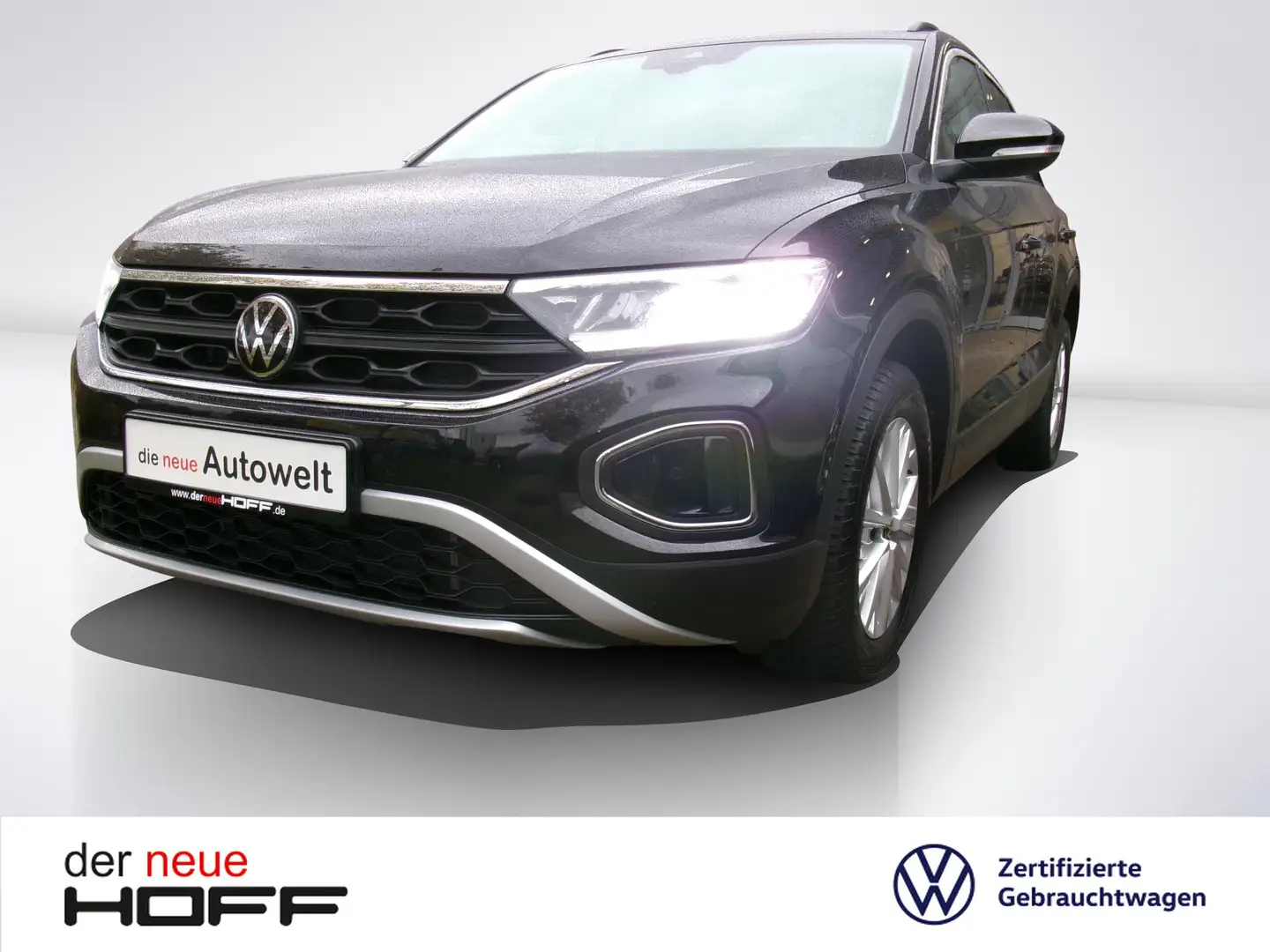 Volkswagen T-Roc 1.0 TSI Life Navi Bluetooth LED Allwetter Zwart - 1