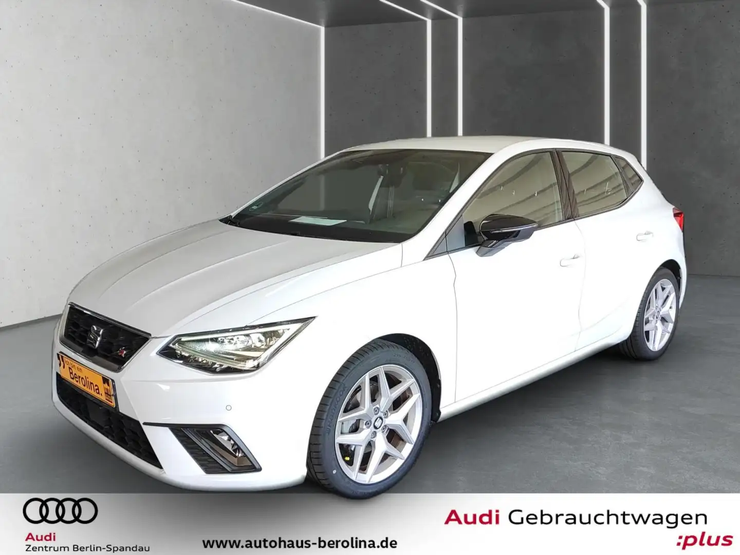 SEAT Ibiza 1.0 TSI FR DSG *BEATS*Vision+*NAV*LED*ACC* Weiß - 2