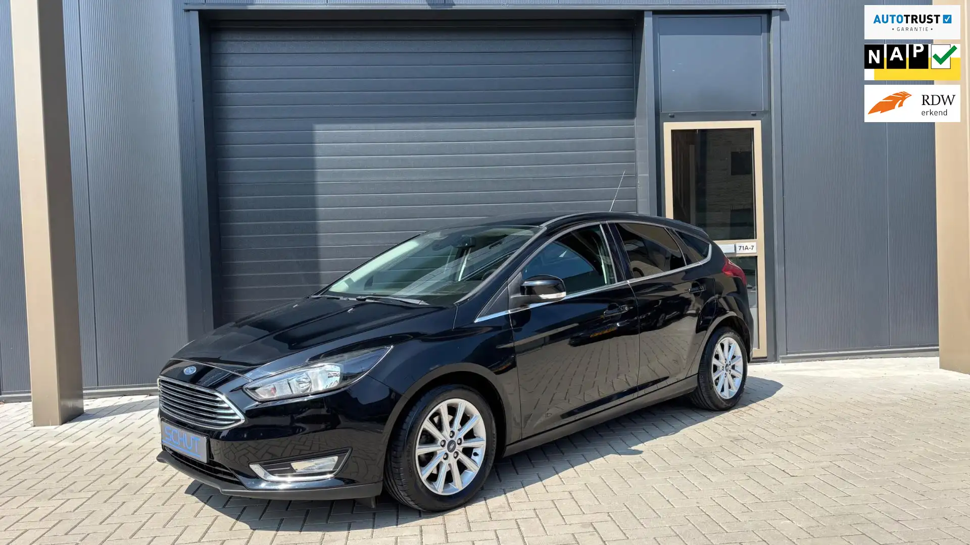 Ford Focus 125pk Titanium CLIMA | NAVI | CRUISE CONTROL | PDC Negro - 1