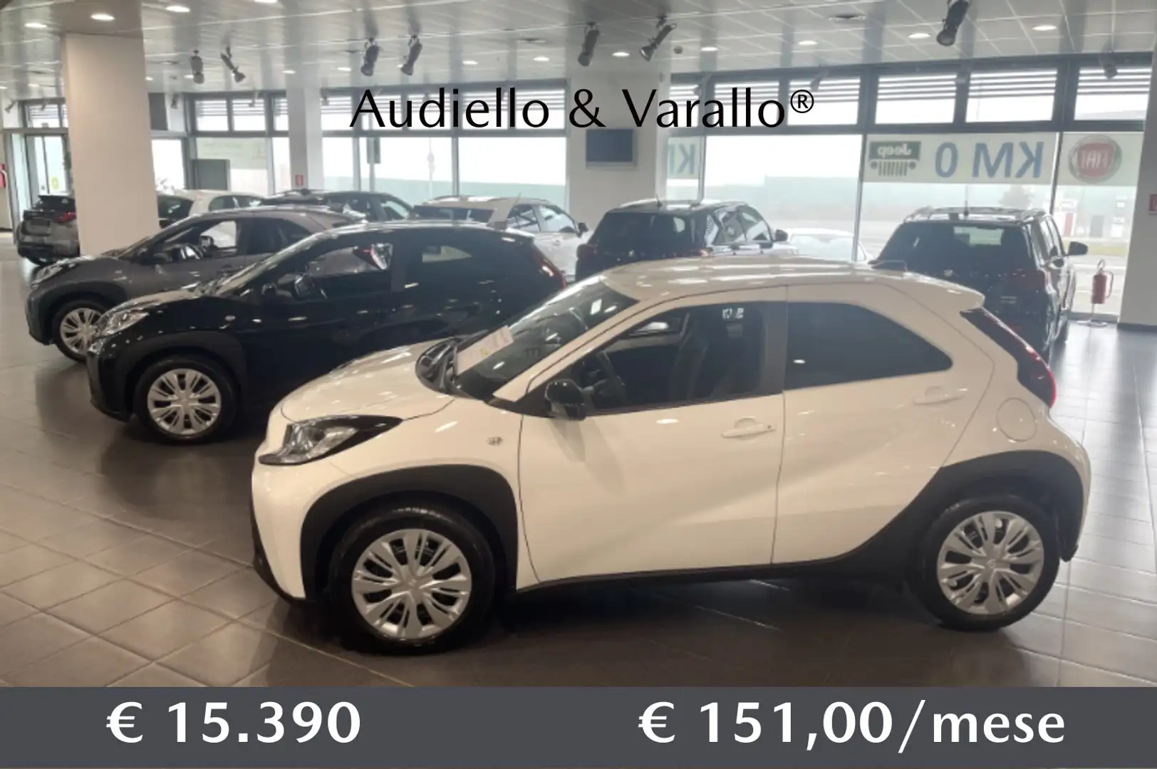 Toyota Aygo X 1.0 VVT-i 72 CV 5 porte Active + SEDILI ANT. RISCALDABILI e PROMO CERCHI IN FERRO E GOMME TERMICHE Weiß - 1