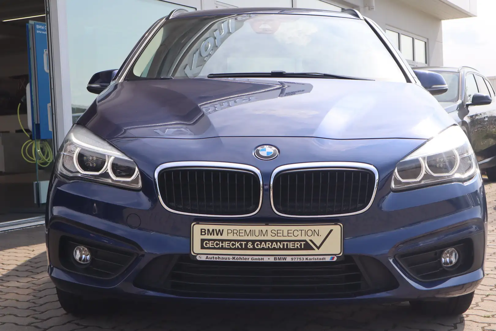 BMW 218 d Gran Tourer Advantage LED 3.Sitzreihe Shz Blau - 2