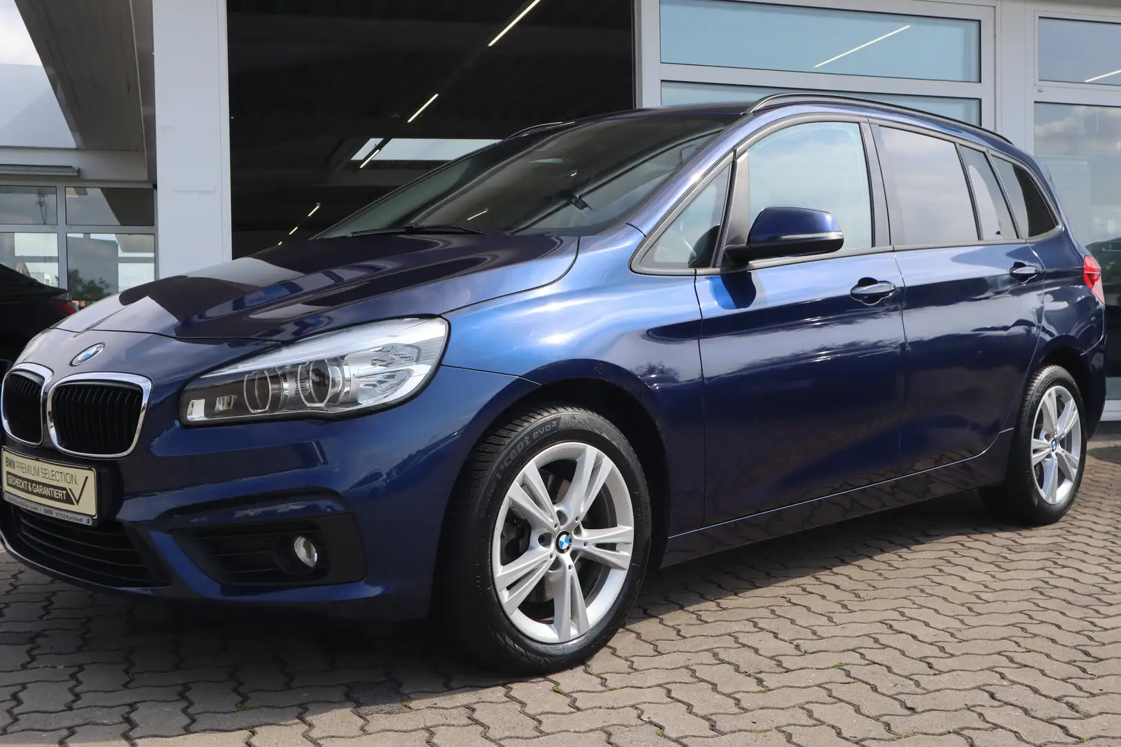 BMW 218 d Gran Tourer Advantage LED 3.Sitzreihe Shz Blau - 1
