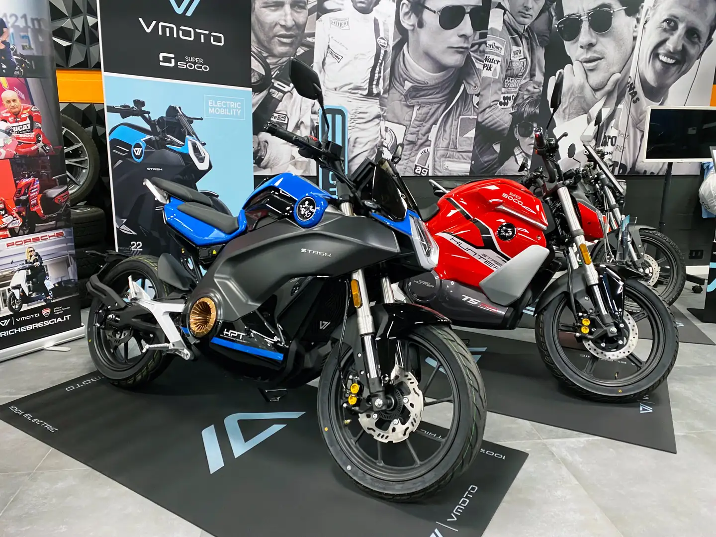 Super Soco TS VMOTO STASH NUOVA 2025 PRONTA CONSEGNA Bleu - 1