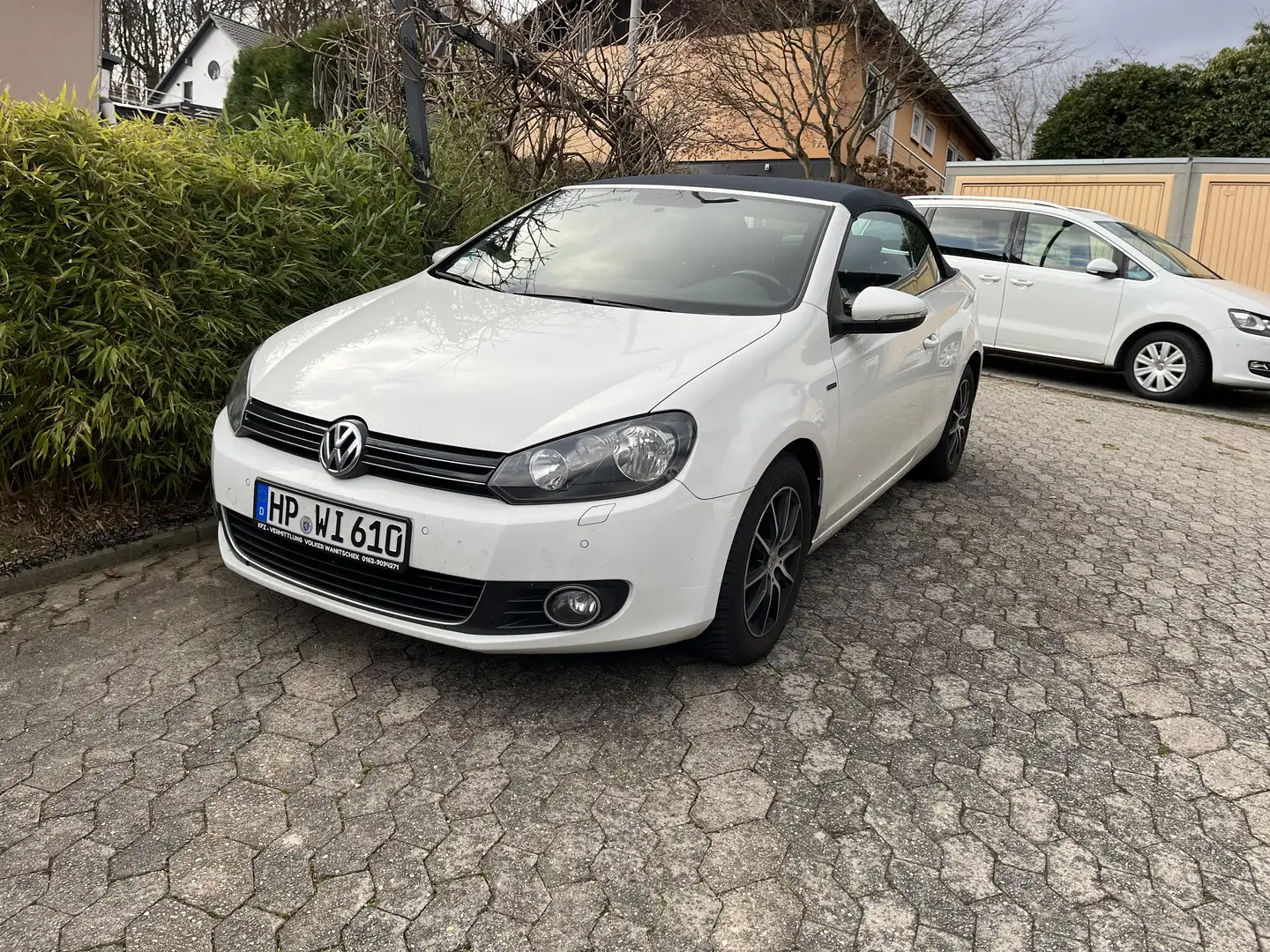 Volkswagen Golf Cabriolet Lounge BMT Weiß - 1
