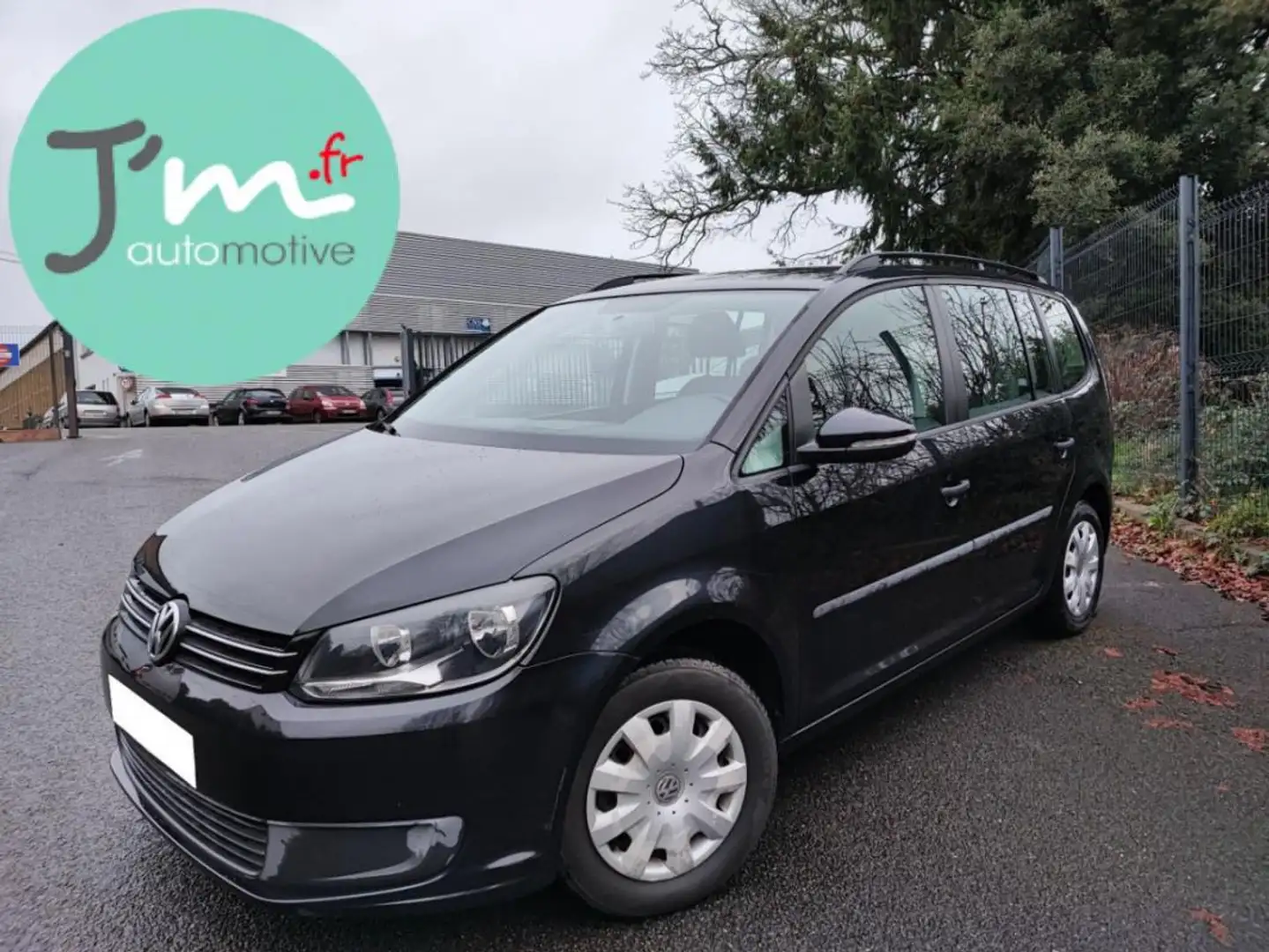 Volkswagen Touran II 1.6 TDI 105 FAP TRENDLINE Noir - 1