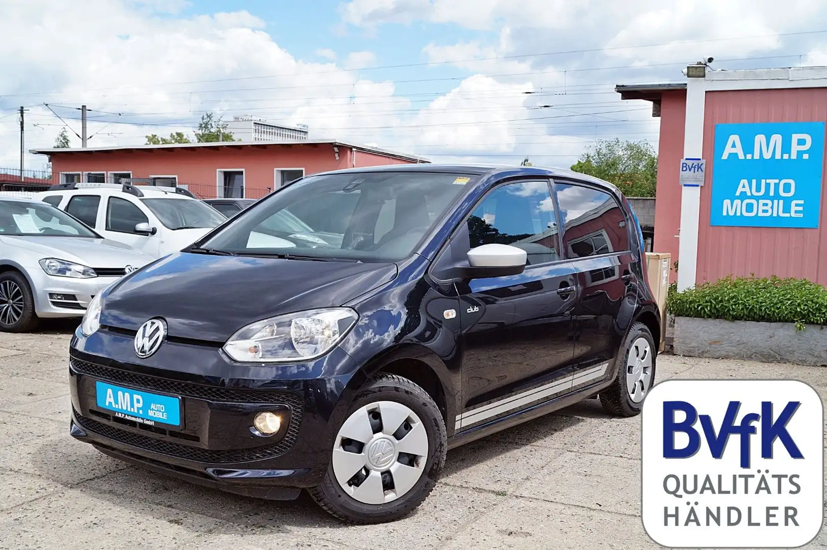 Volkswagen up! AUTOMATIK, GARANTIE, PANO, Klima, Sitzh, Navi Noir - 1