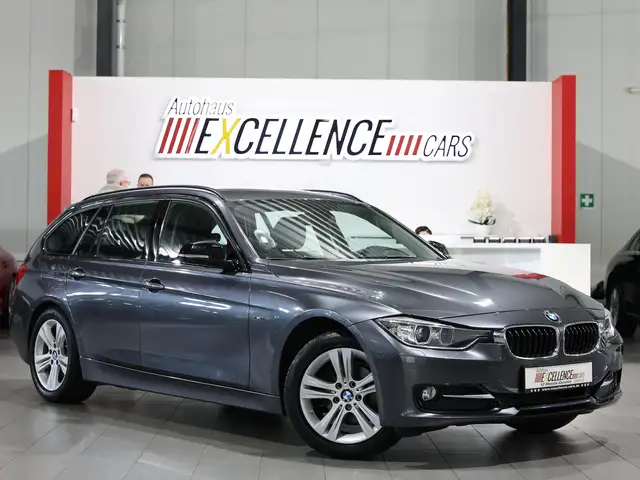BMW 318 318d Touring blue PERFORMANCE SPORT / PANORAMA