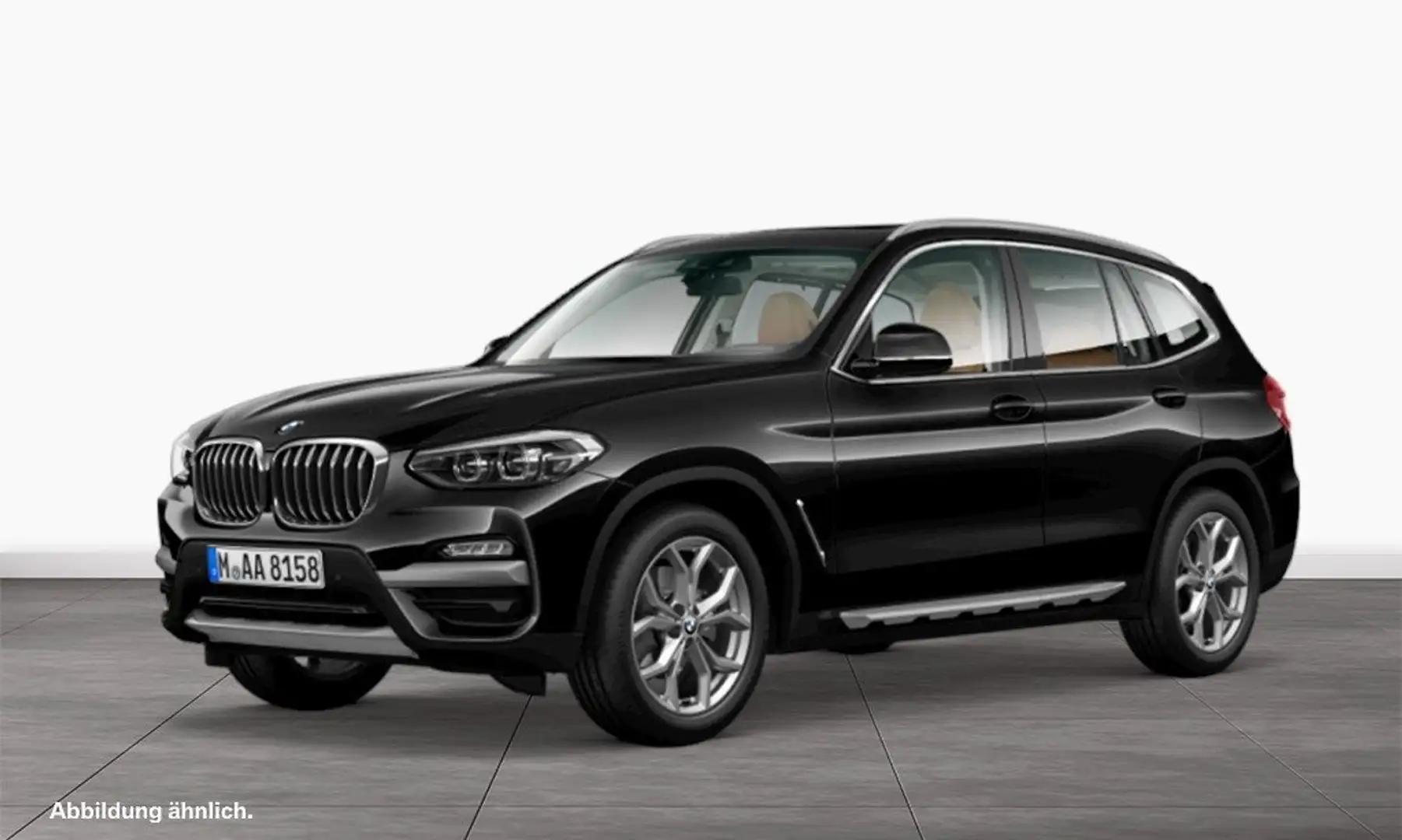 BMW X3 xDrive20d A,X Line,AHK,HeadUpDisplay,Panoramadach, Schwarz - 1