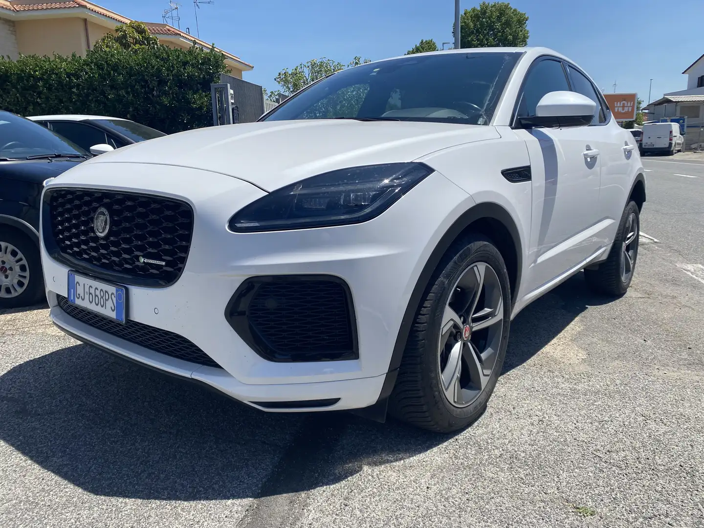 Jaguar E-Pace 2.0 i4 mhev R-Dynamic awd 200cv-INFO 3338160782 Blanc - 1