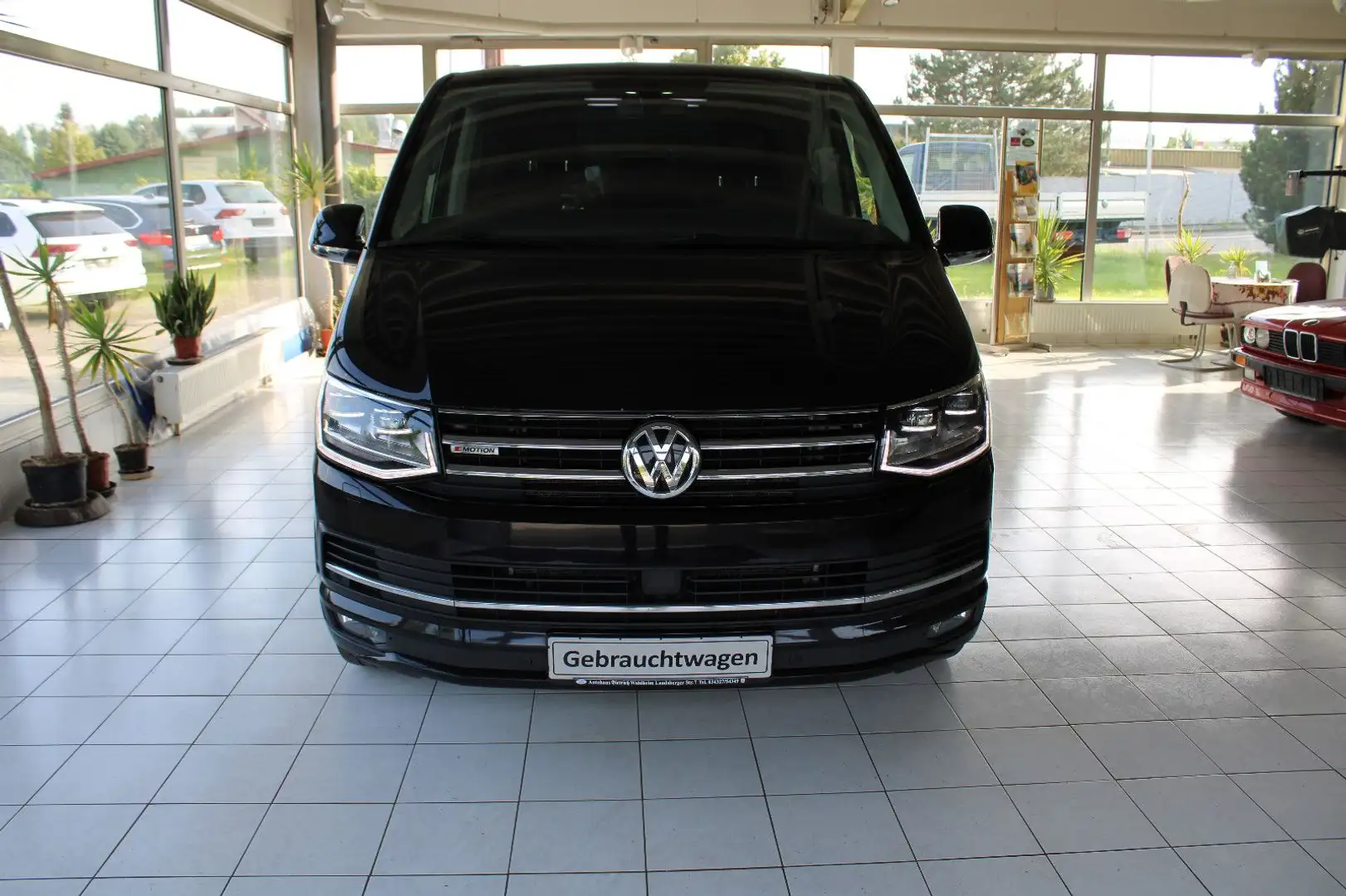 Volkswagen T6 Multivan HIGHLINE 4MOTION 2xSCHIEBETÜR LED Schwarz - 2