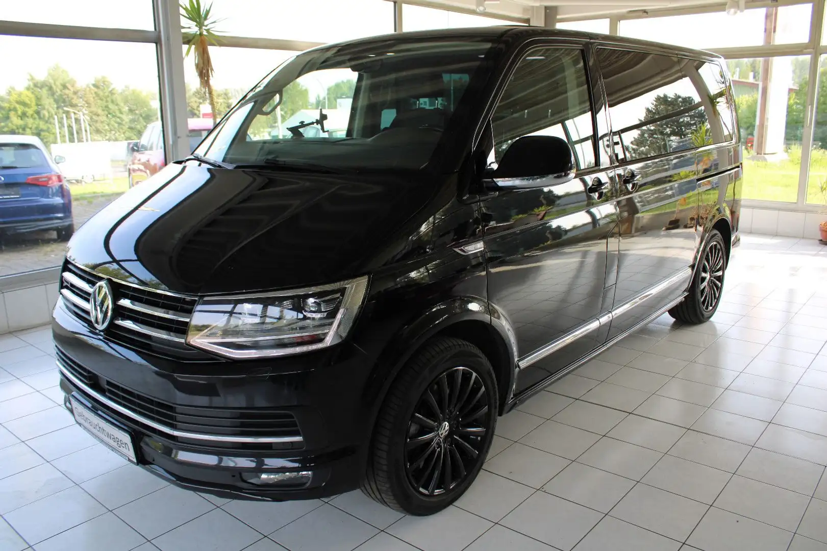Volkswagen T6 Multivan HIGHLINE 4MOTION 2xSCHIEBETÜR LED Nero - 1