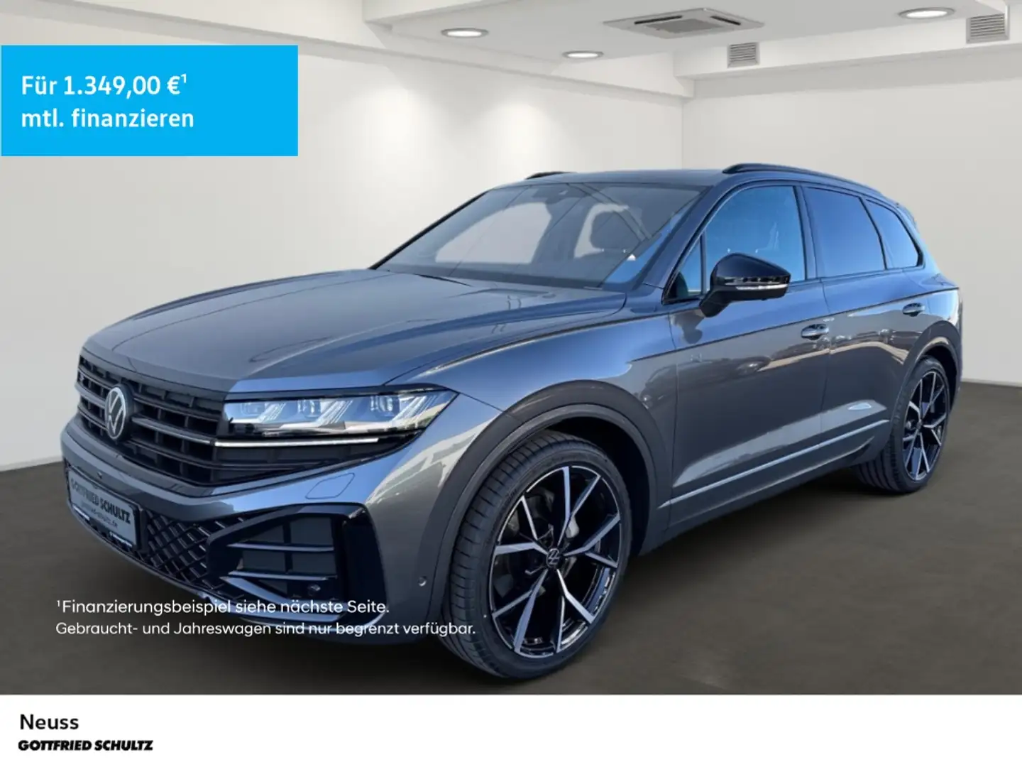 Volkswagen Touareg R-LINE 3.0 TDI DSG NAVI PANO AHK KOMFORT PAKET Grau - 1