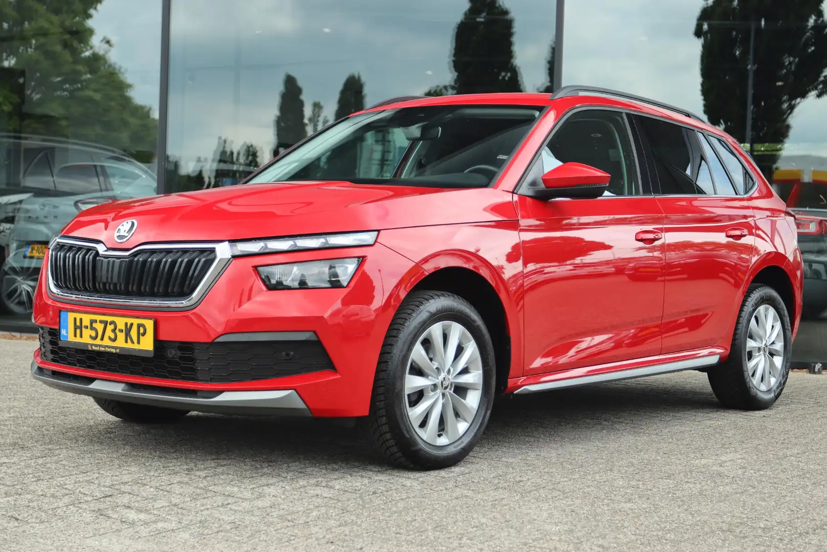Skoda Kamiq 1.0 TSI 116PK AUT. BUSINESS ED. | LED | VIRT. COCK Rood - 1