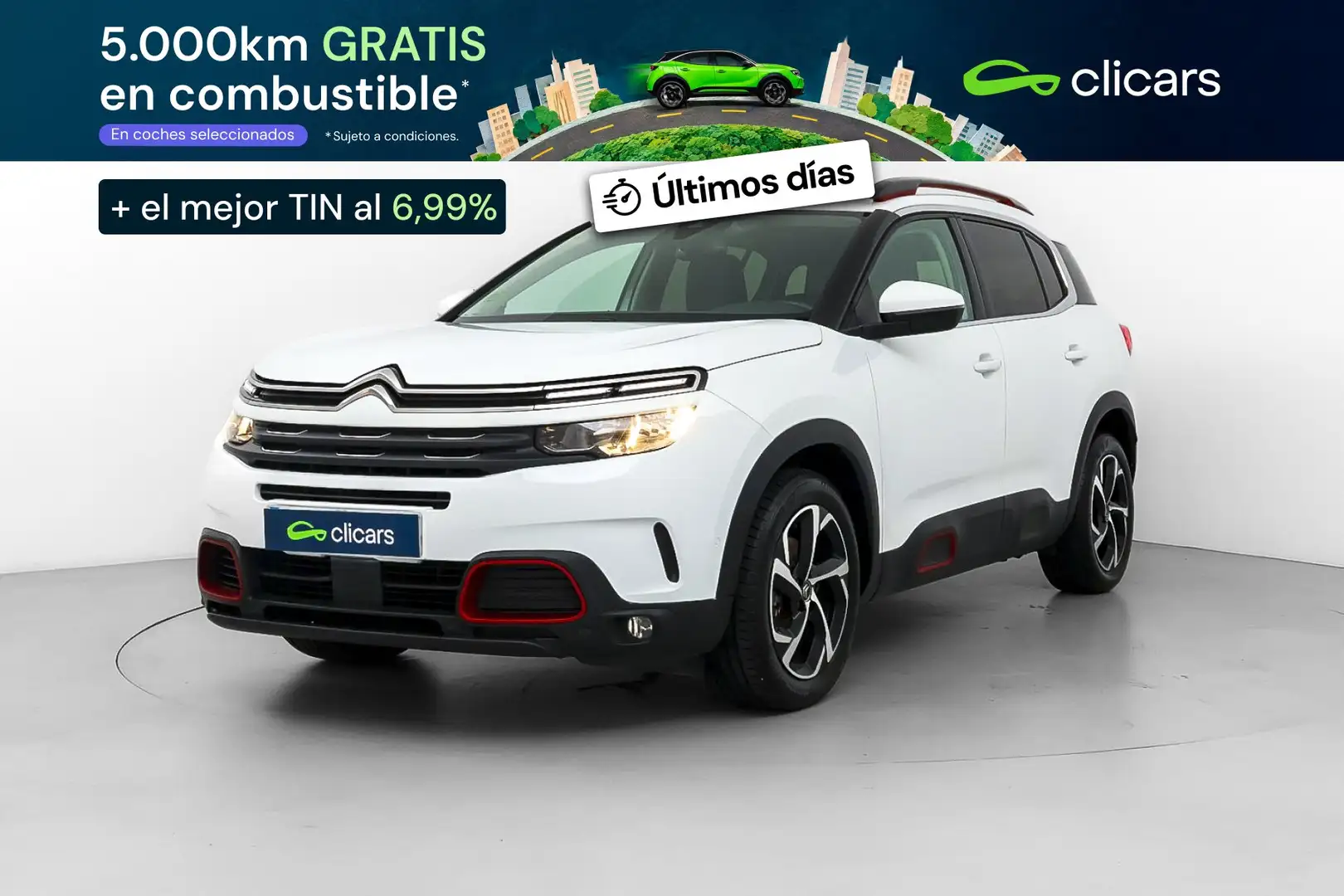 Citroen C5 Aircross BlueHDi S&S Feel 130 Blanco - 1