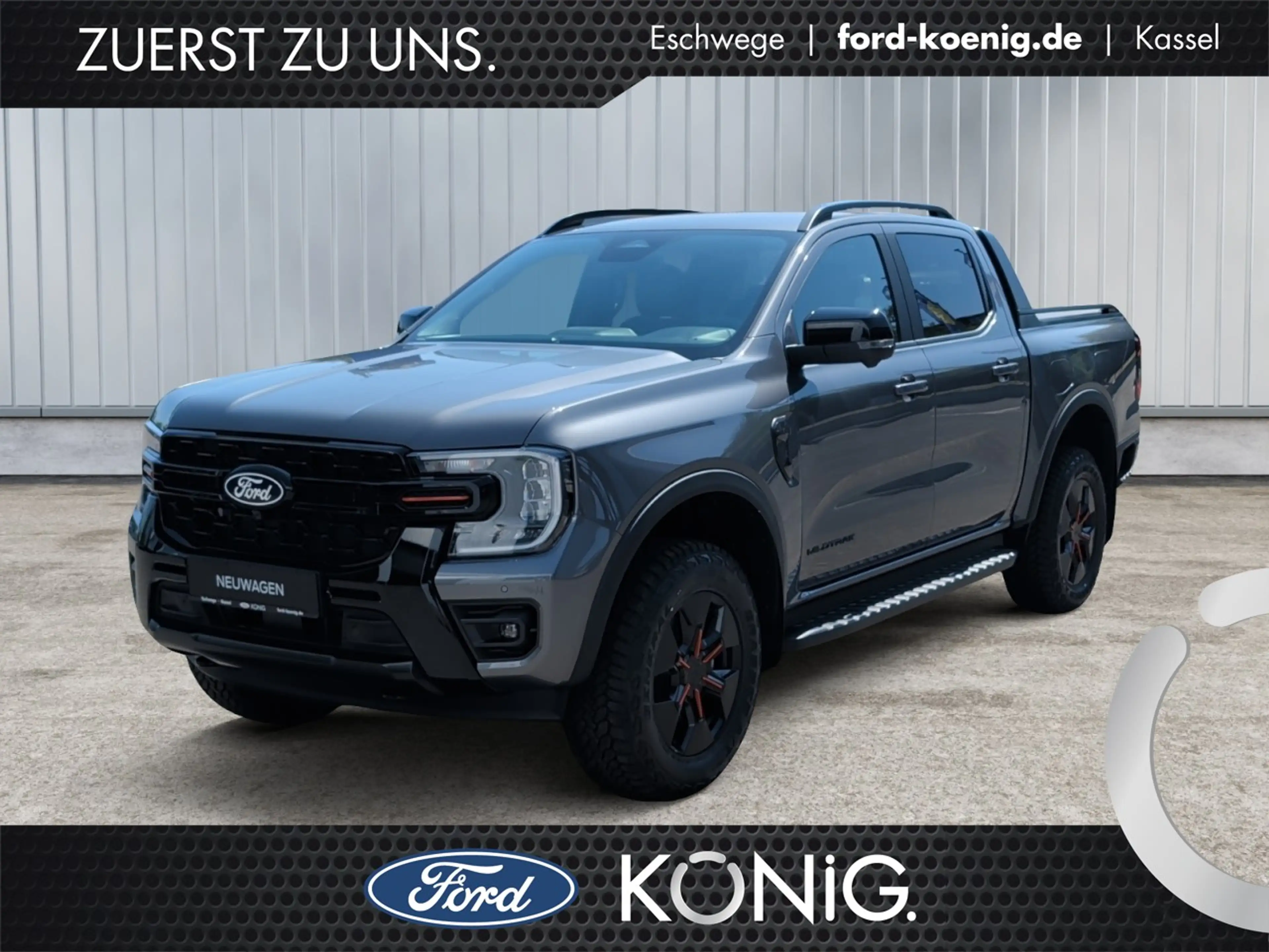 Ford Ranger DK Wildtrak Plug-In-Hybrid AHK+360Kamera Klima