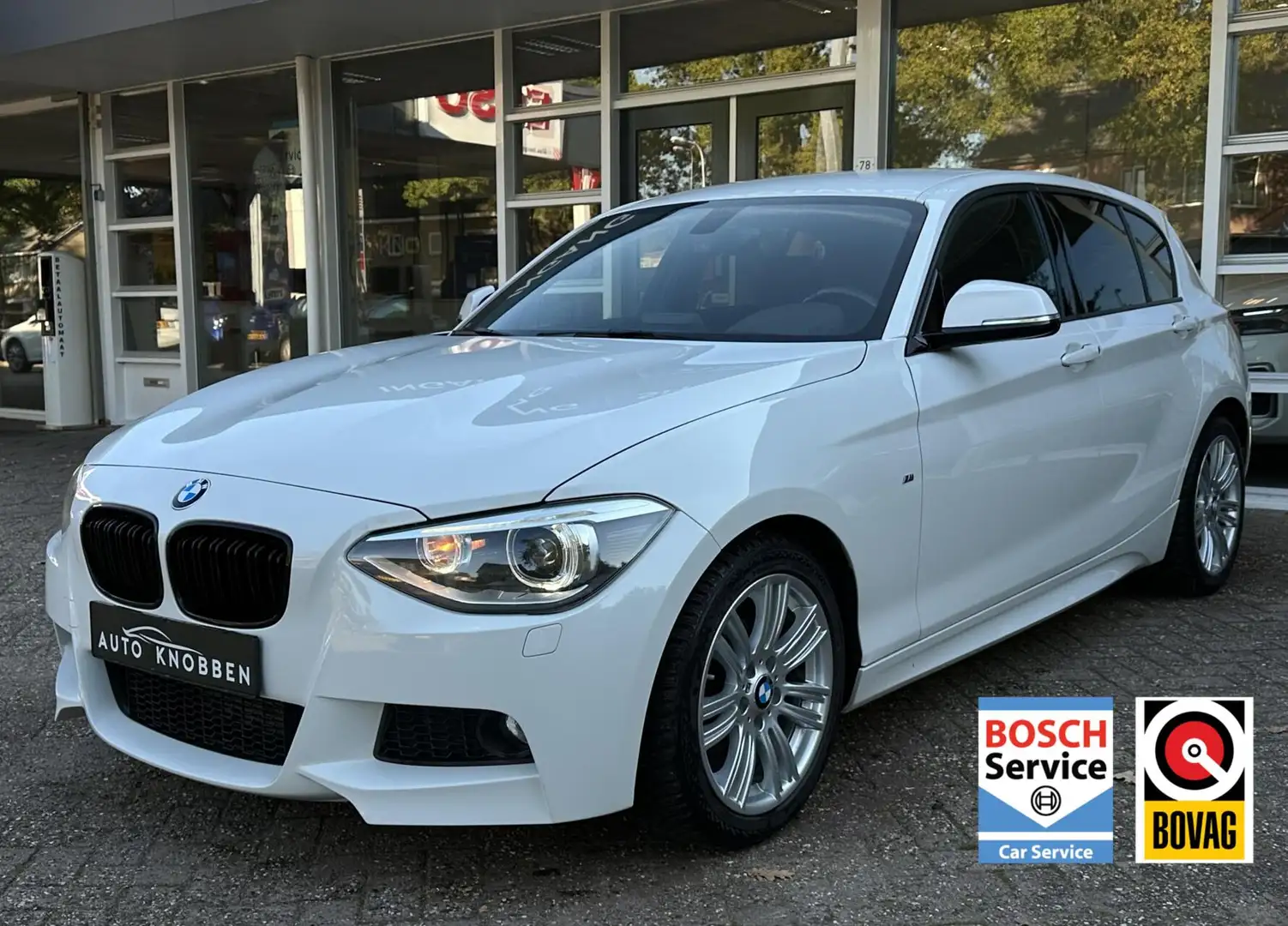 BMW 116 1-serie 116i M Sport Xenon/Led, Climat, Bluetooth, Blanc - 1