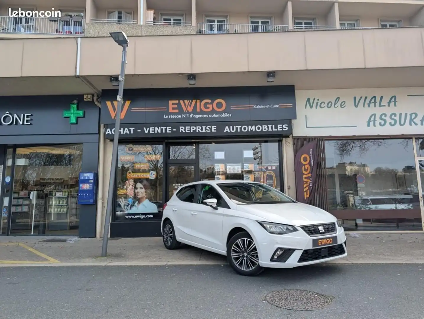 SEAT Ibiza V 1.0 TSI 95CH STYLE SERIE SPE URBAN VIRTUAL COOKP Blanc - 1