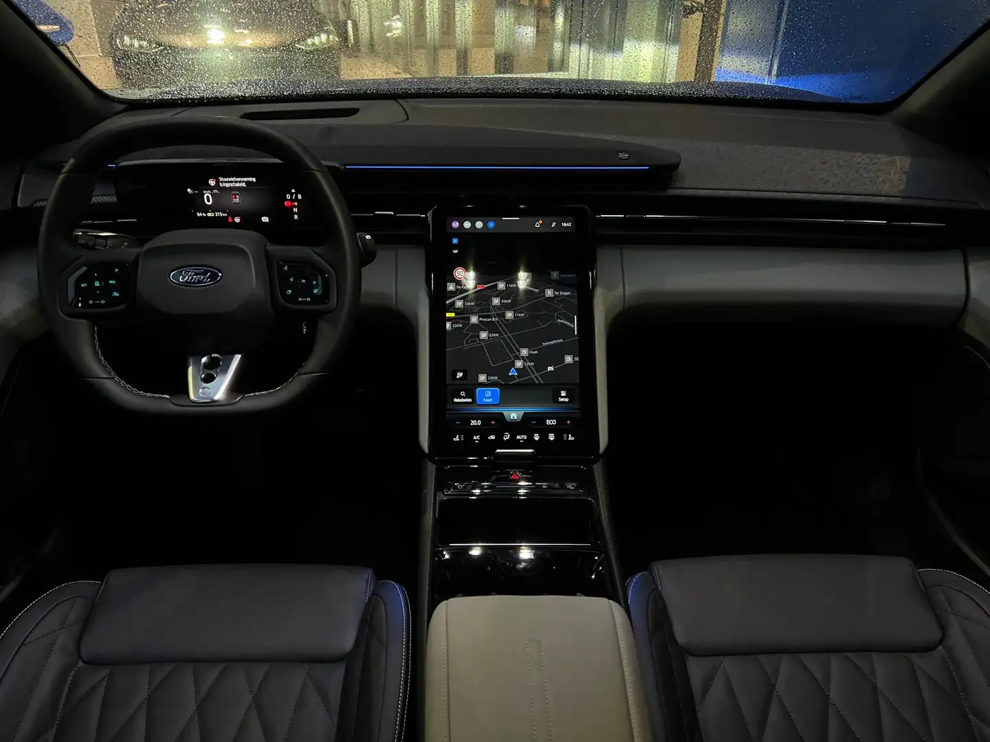 Ford Capri Premium Extended Range RWD 77 kWh | Panorama dak | Bleu - 2