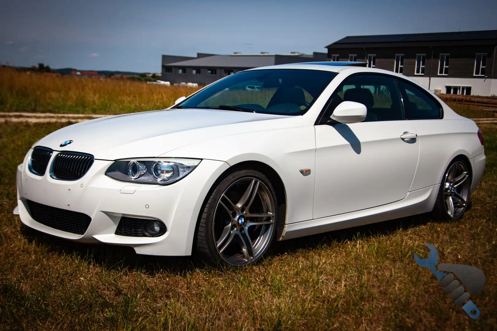 BMW 325 325d Coupe M Sport Edition White - 1