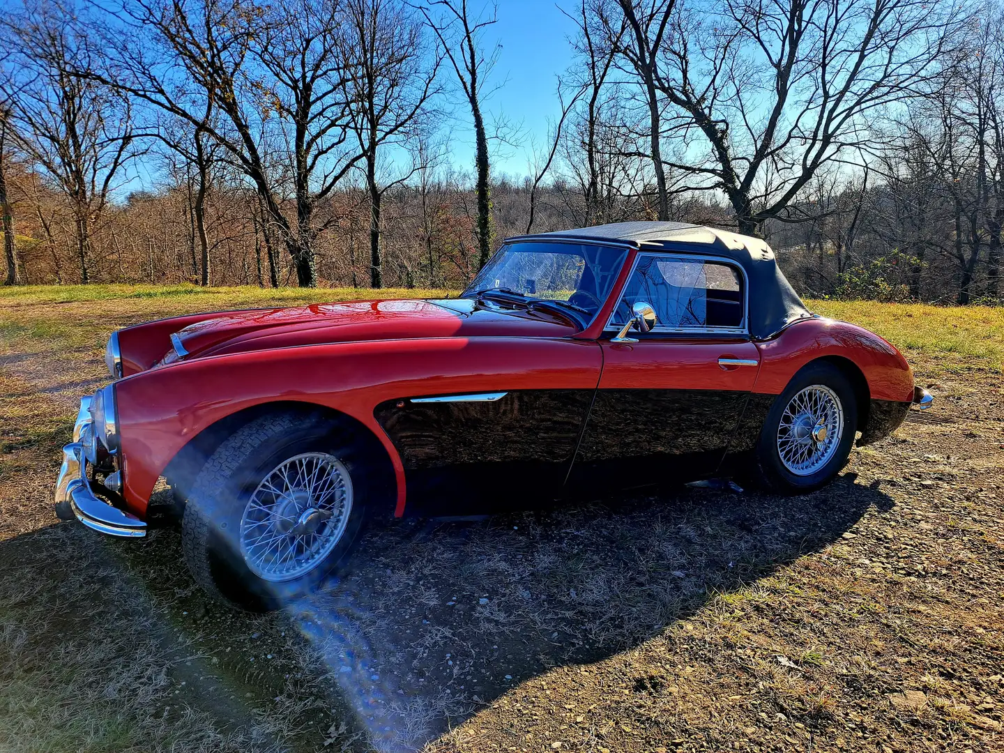 Austin-Healey 100 100/6 BN4 Roşu - 1