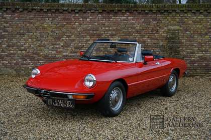 Alfa Romeo 2000 Spider Veloce Red over blue, mechanically very wel