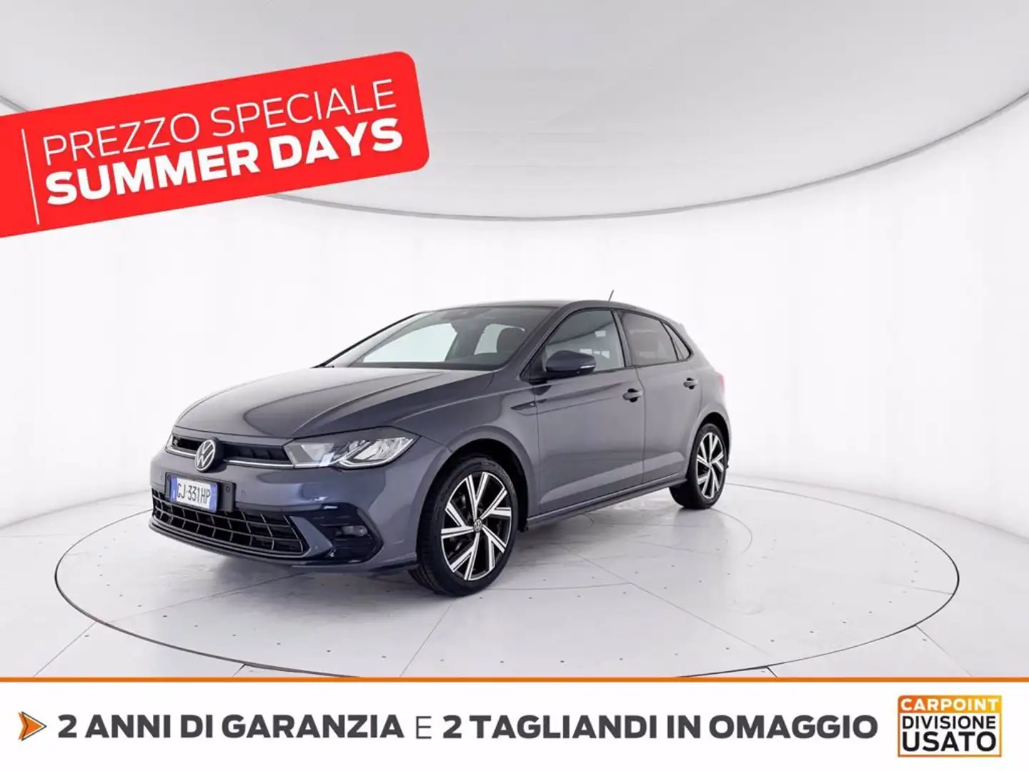 Volkswagen Polo 1.0 tsi r-line 95cv Grigio - 1