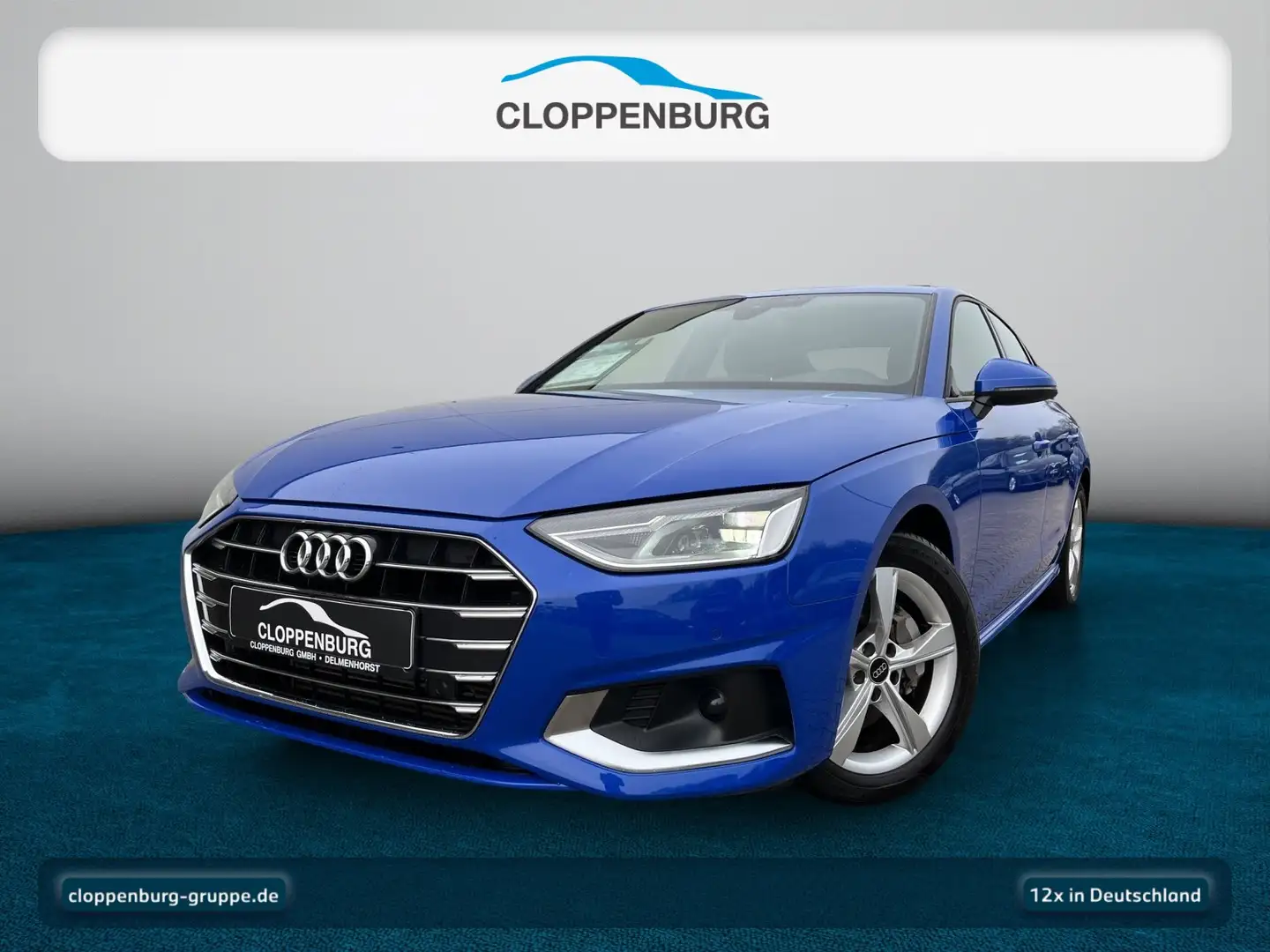 Audi A4 40 TFSI S tronic AHK+Navi+SHZ+HiFi+Fernl.Ass Azul - 1