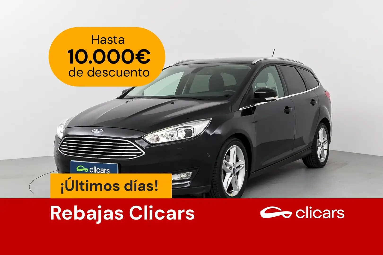 Ford Focus 1.0 Ecoboost Titanium Aut. 125 Negro - 1