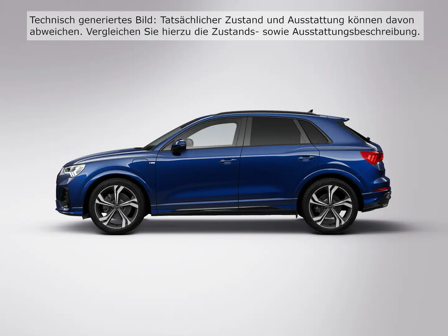 Audi Q3 S line 45 TFSIe S tronic LED NAVI ACC RFK Blau - 2