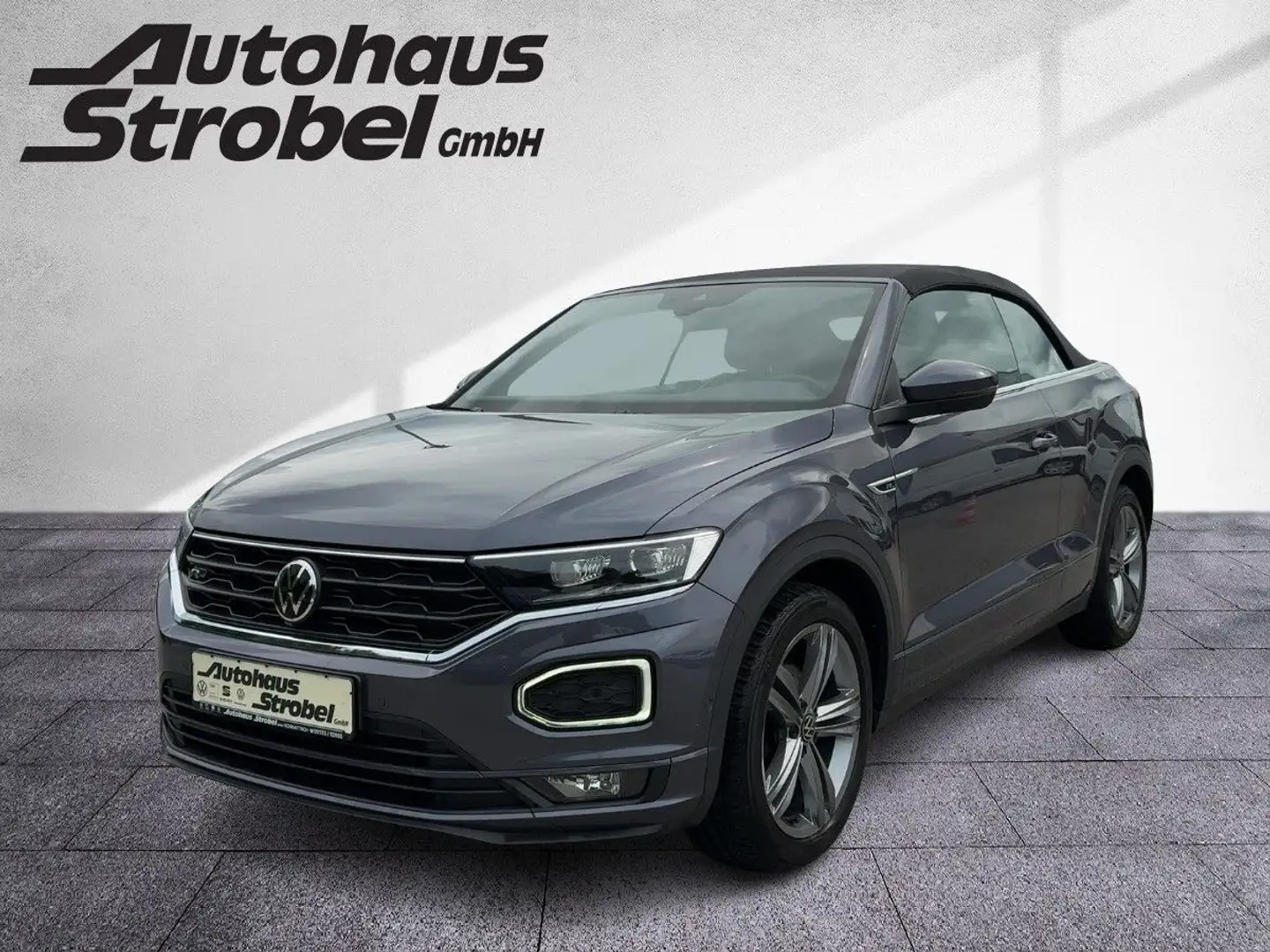 Volkswagen T-Roc 1.5 TSI DSG R-Line ACC Navi LED Grau - 2