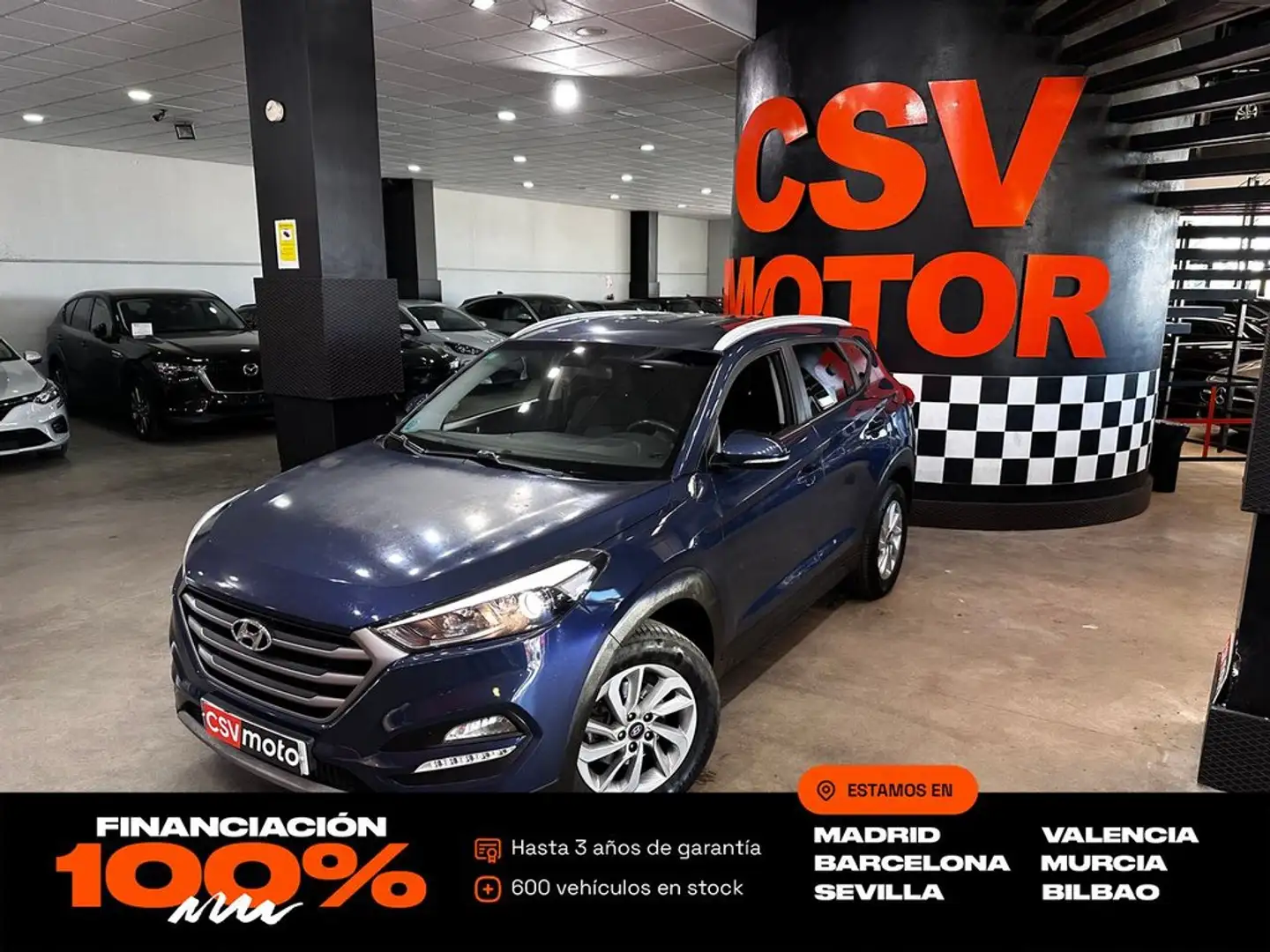 Hyundai TUCSON 1.6 GDI BD Essence 4x2 131 Gris - 1