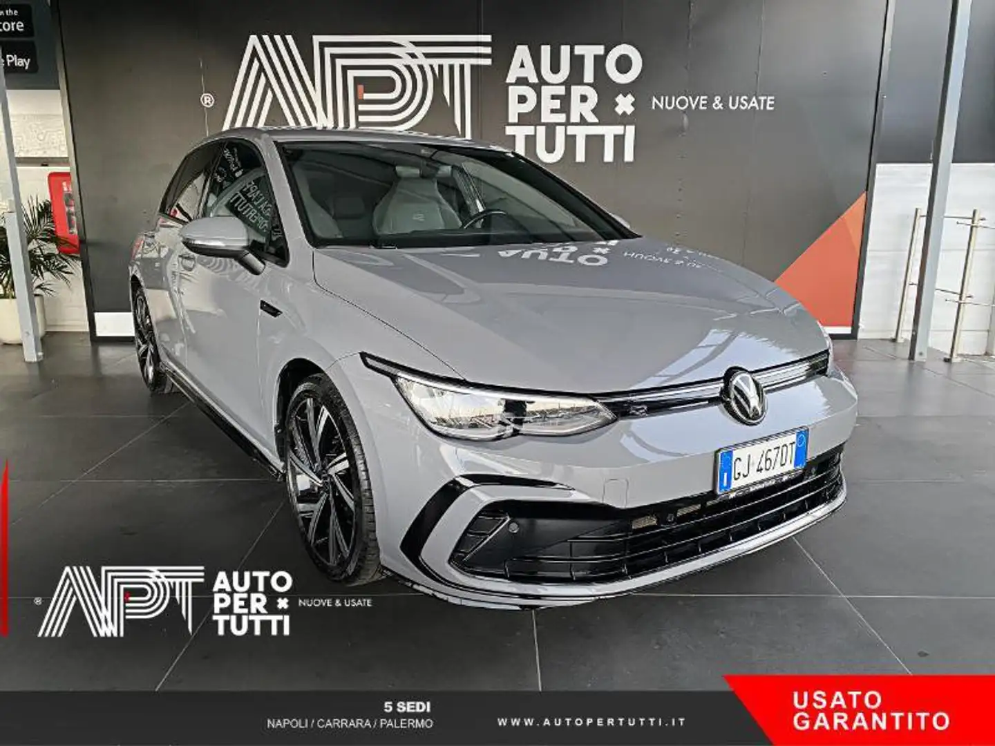 Volkswagen Golf Golf 1.5 etsi evo act R-Line 130cv dsg Grijs - 2