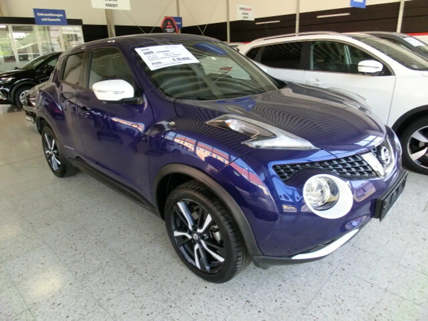 Nissan Juke 1,2 DIG-T N-Connecta Blau - 1