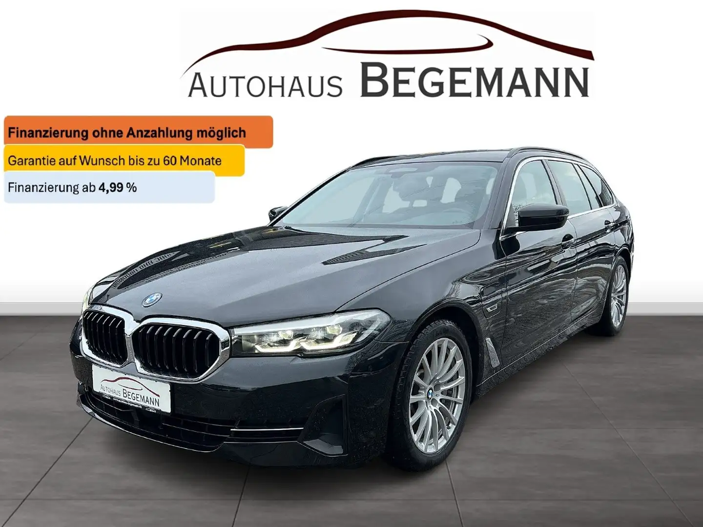 BMW 530 e T AHK ACC DrivAssProf Sportstz Schwarz - 1