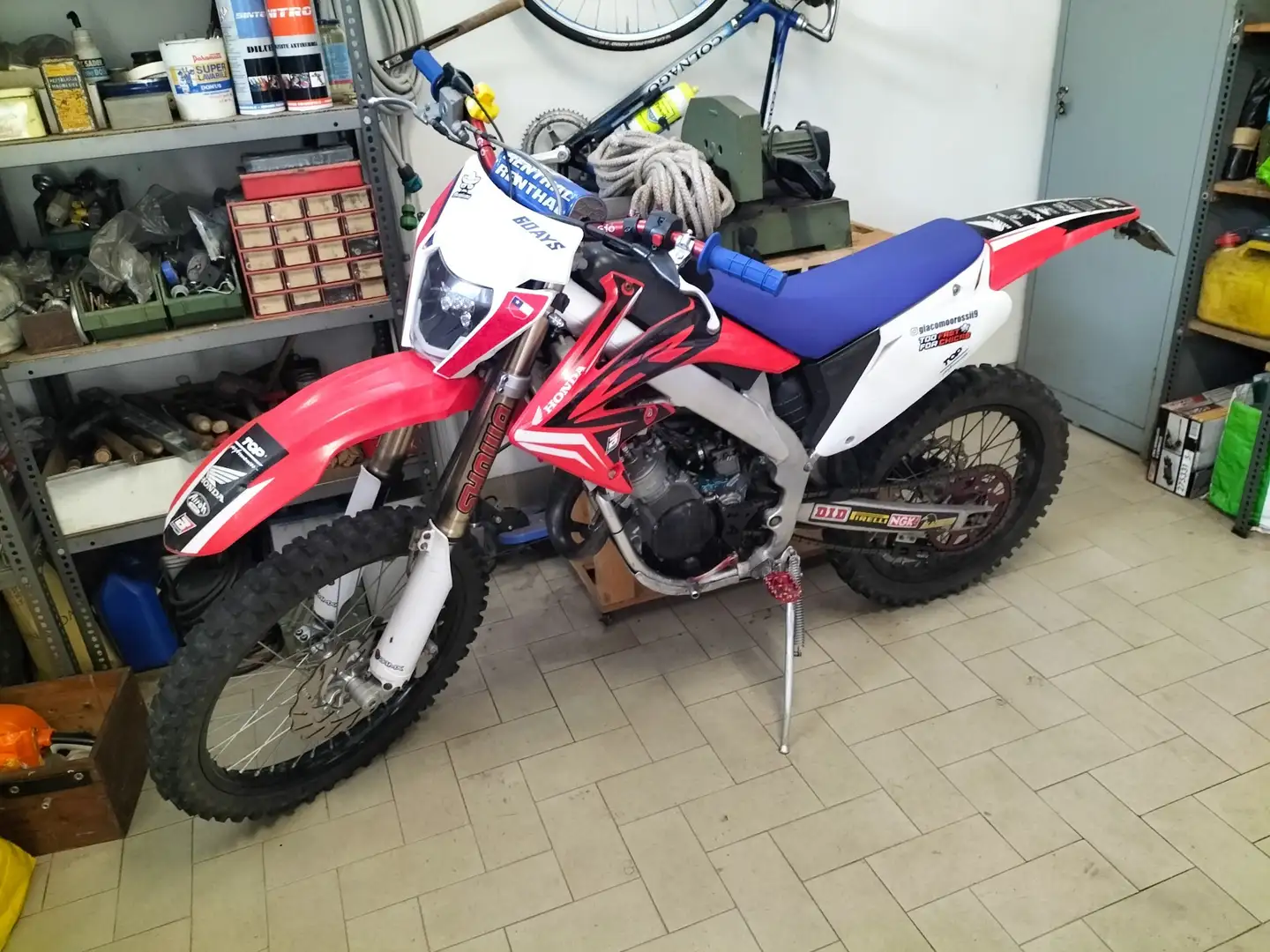 Honda CRF 50 hm 50 six competition Piros - 1