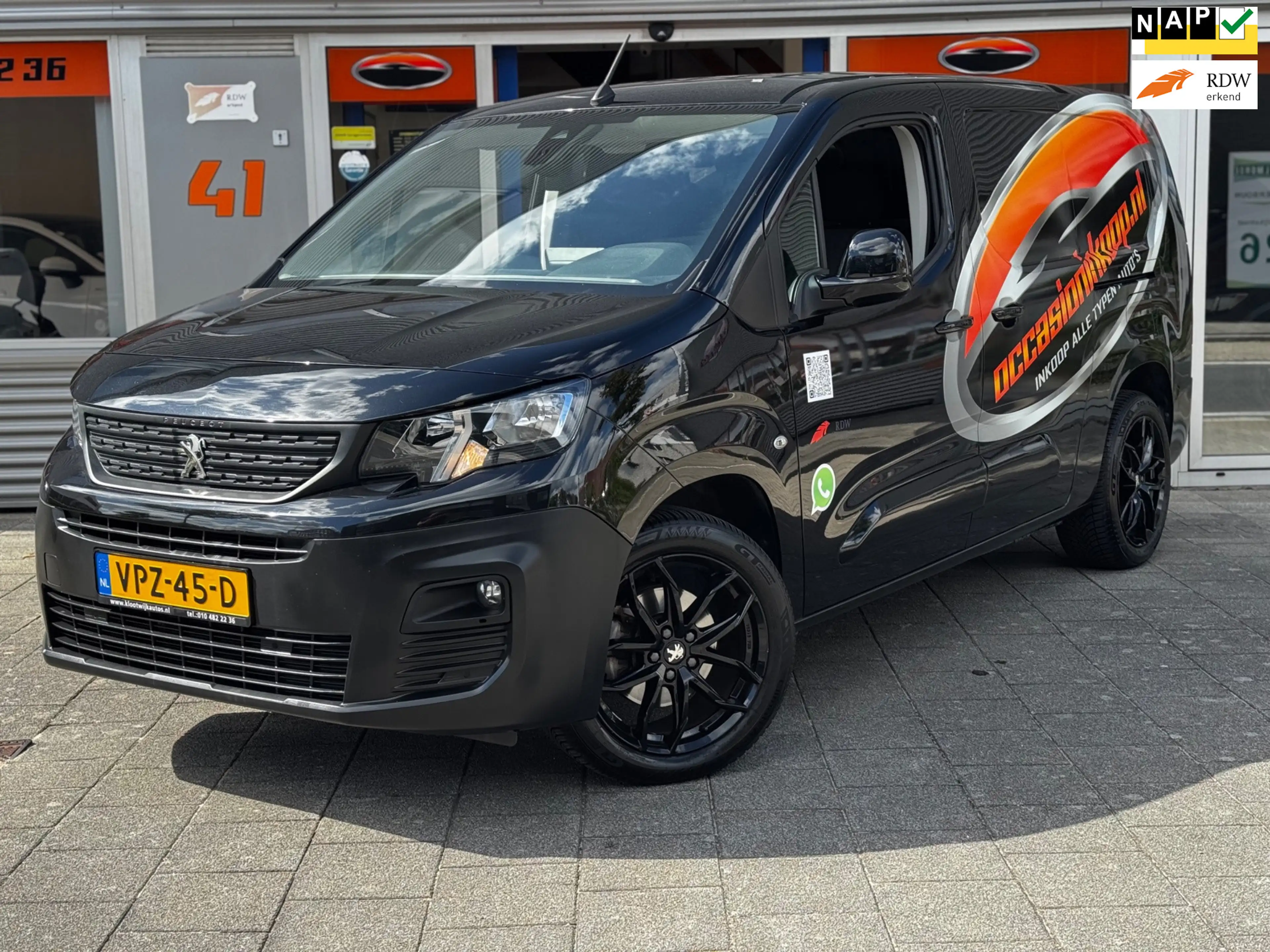 Peugeot Partner 1.5 BlueHDI Automaat L2 3-Persoons Dubbele Schuifd