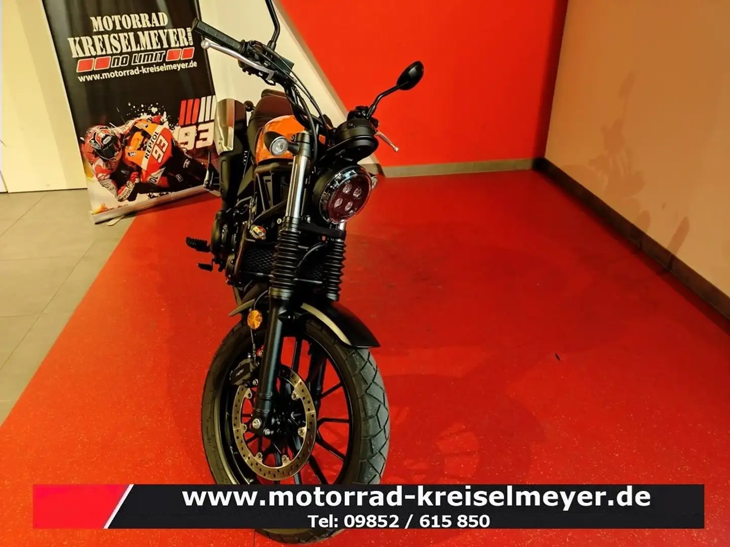 Honda CL 500 Neuwertiger Zustand aus 1. Hand mit Zubehör! Orange - 2