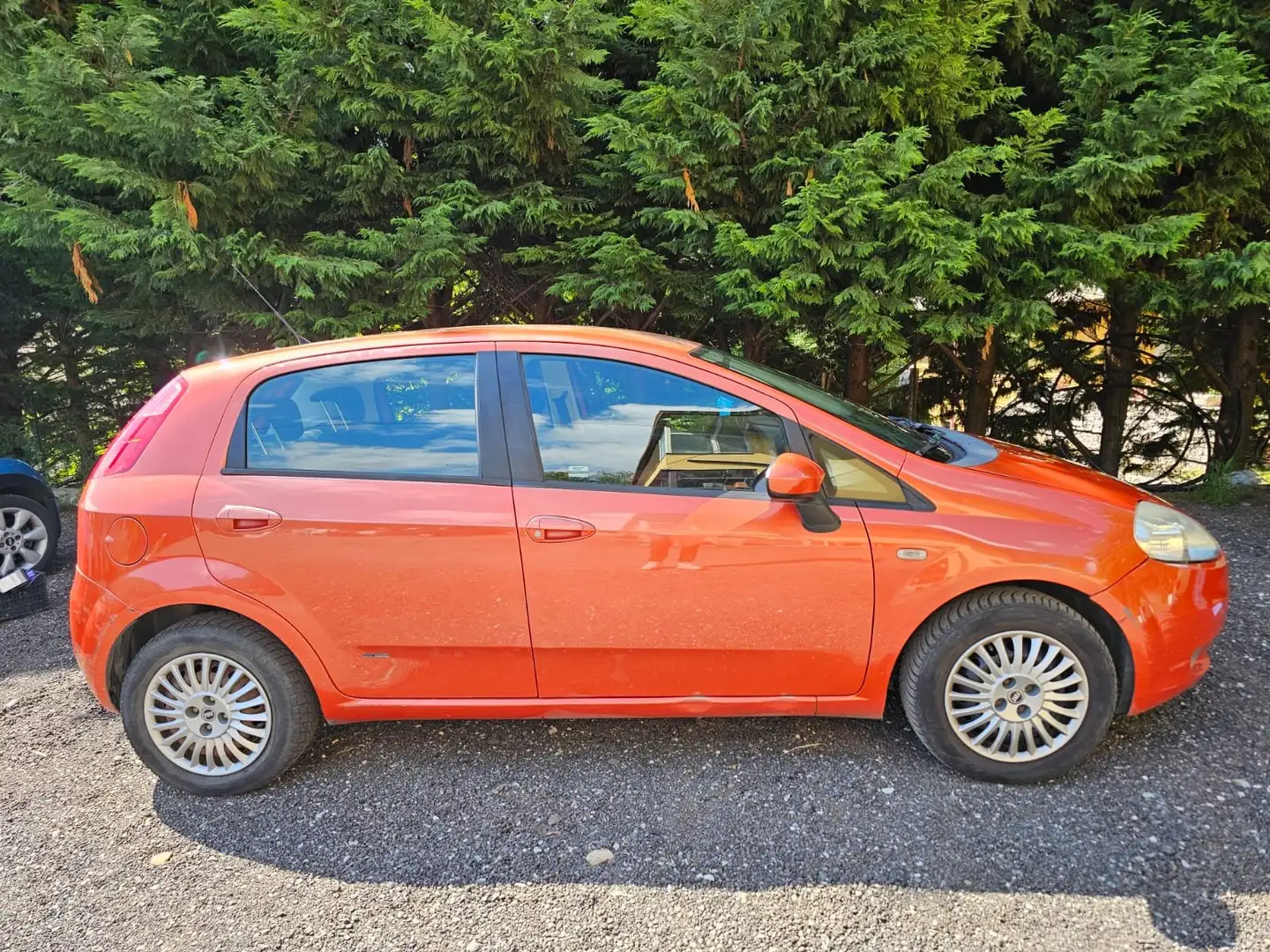 Fiat Grande Punto Grande Punto III 2005 5p 1.2 Active 65cv Arancione - 2
