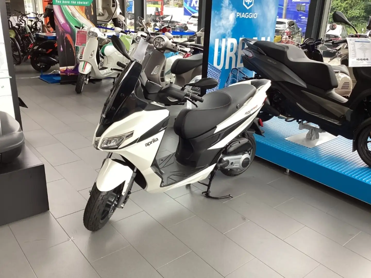 Aprilia SXR 50 WHITE SOFORT LIEFERBAR! Blanc - 2