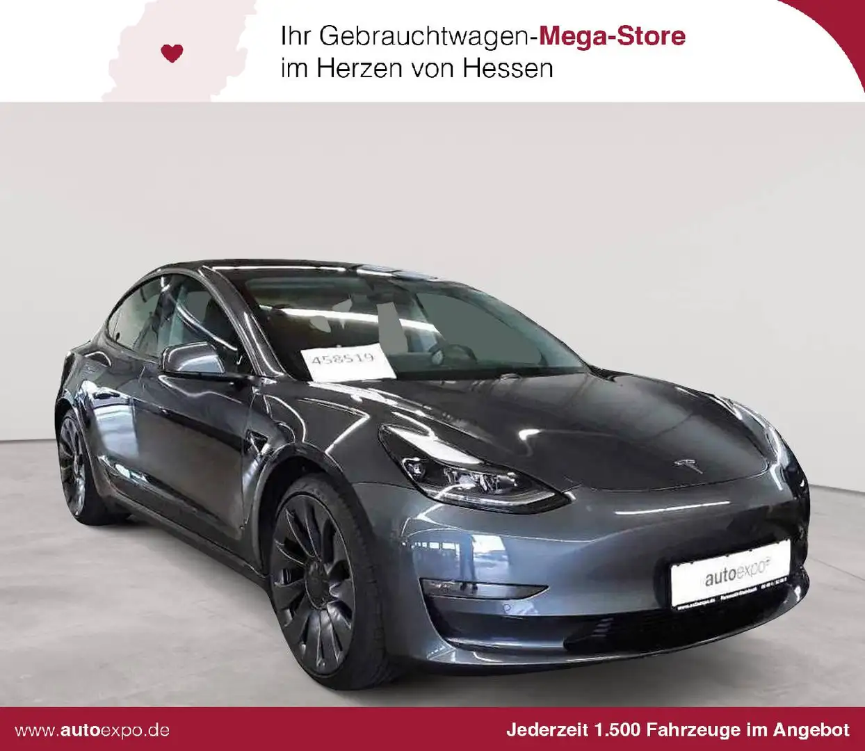Tesla Model 3 Langstreckenbatt. Allradantrieb Dual Motor Grau - 1