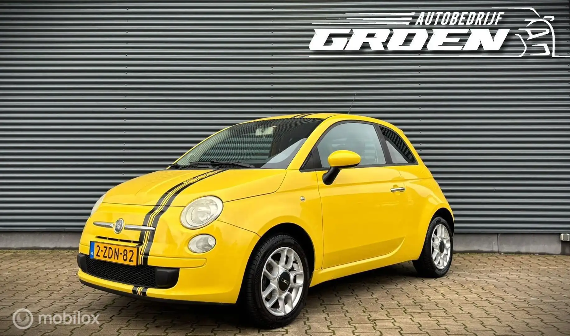Fiat 500 1.2 Lounge Gelb - 1