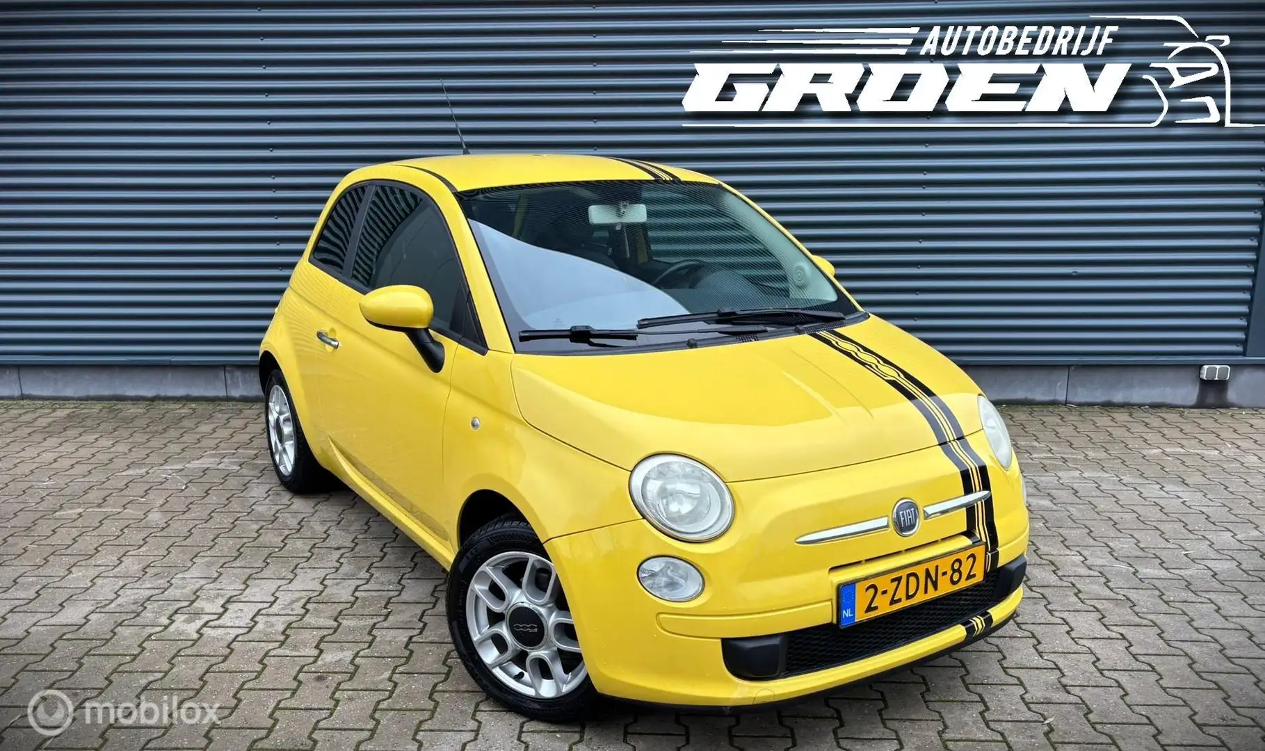 Fiat 500 1.2 Lounge Gelb - 2